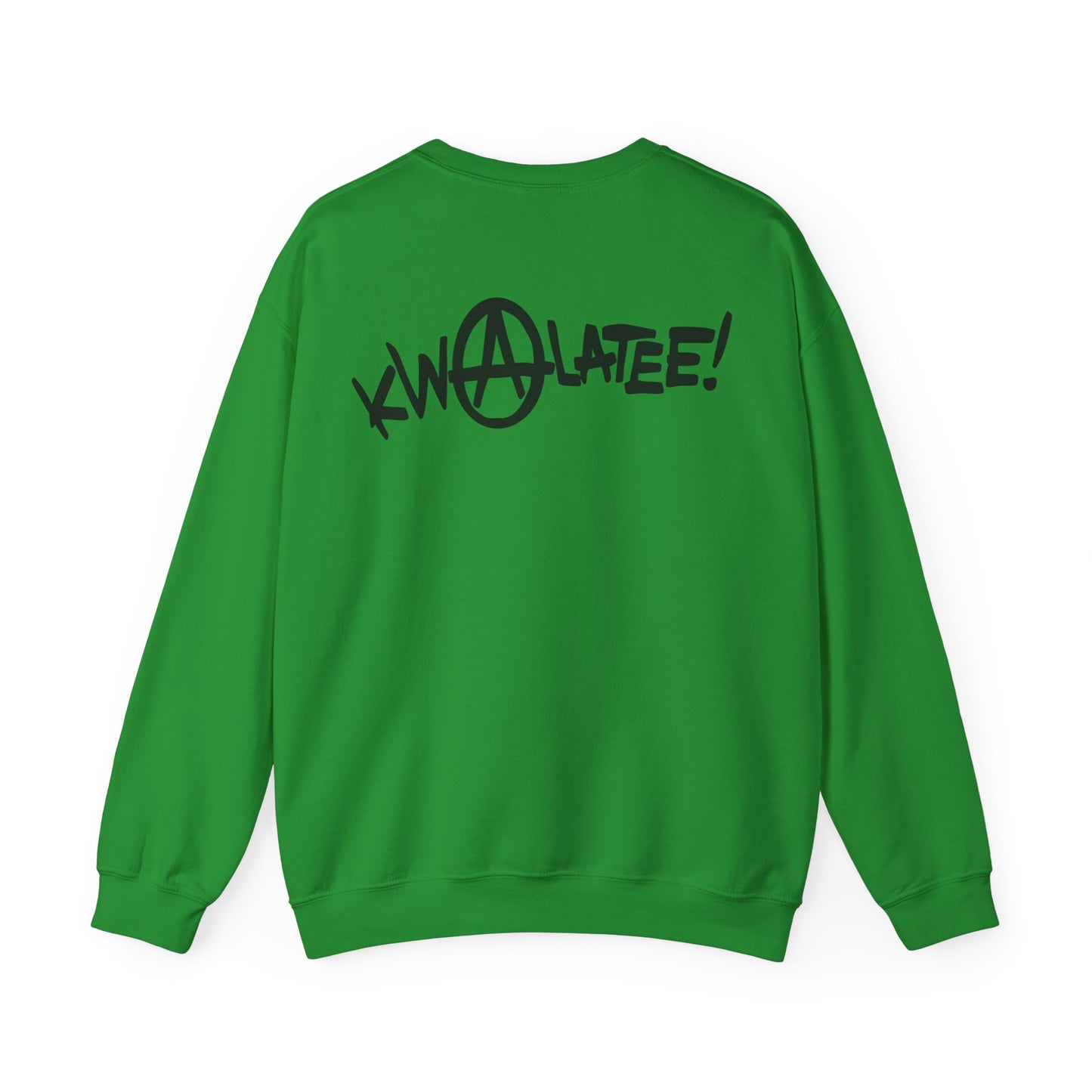 Crewneck Sweatshirt — Kwalatee Graffiti Logo Pullover