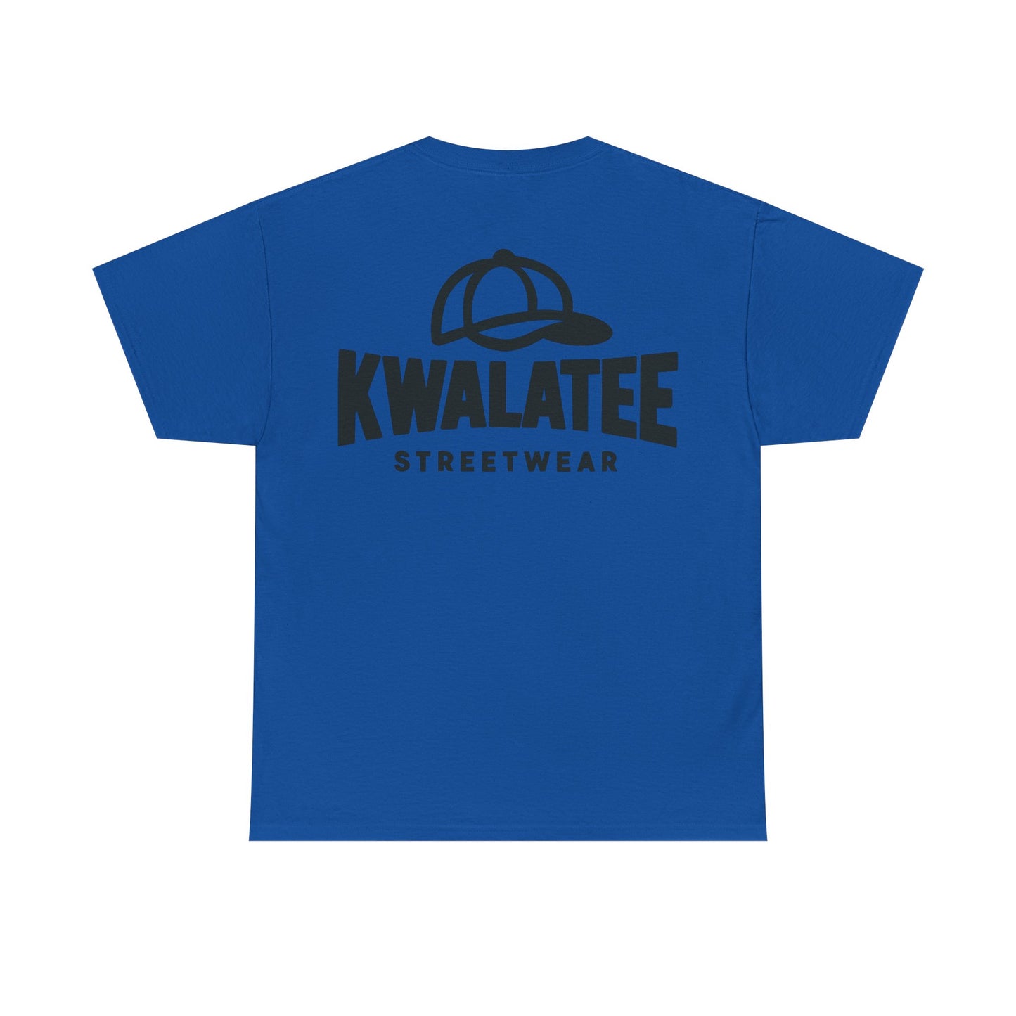 Kwalatee Streetwear Graphic Tee — Bold Cap Logo T-Shirt