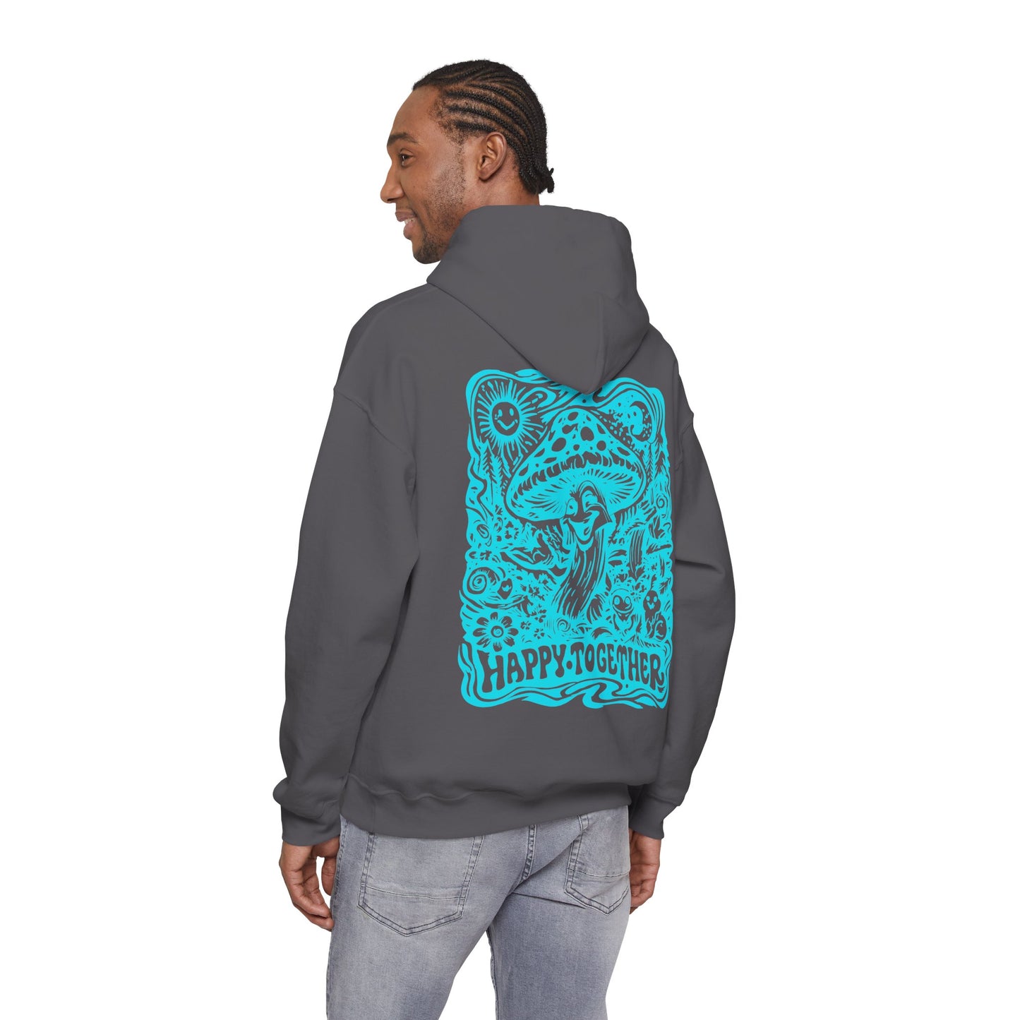 Happy Together Mushroom Hoodie — Kwalatee Graphic Pullover