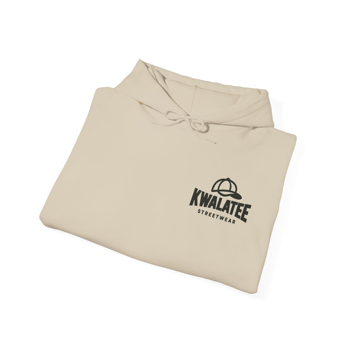 Just Being Myself Hoodie — Retro Script Graphic Pullover