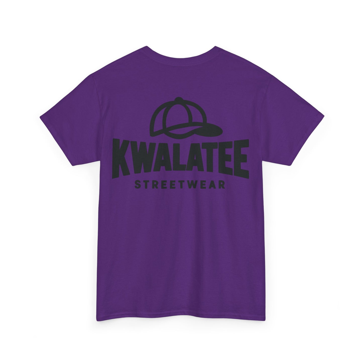 Kwalatee Streetwear Graphic Tee — Bold Cap Logo T-Shirt