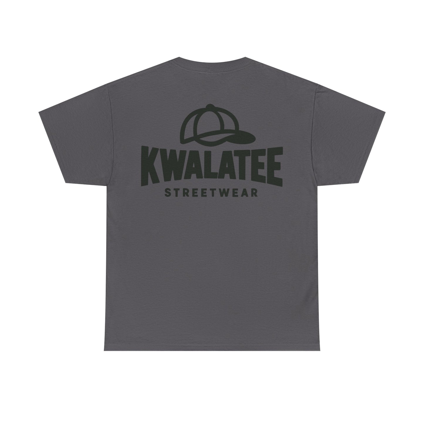 Kwalatee Streetwear Graphic Tee — Bold Cap Logo T-Shirt