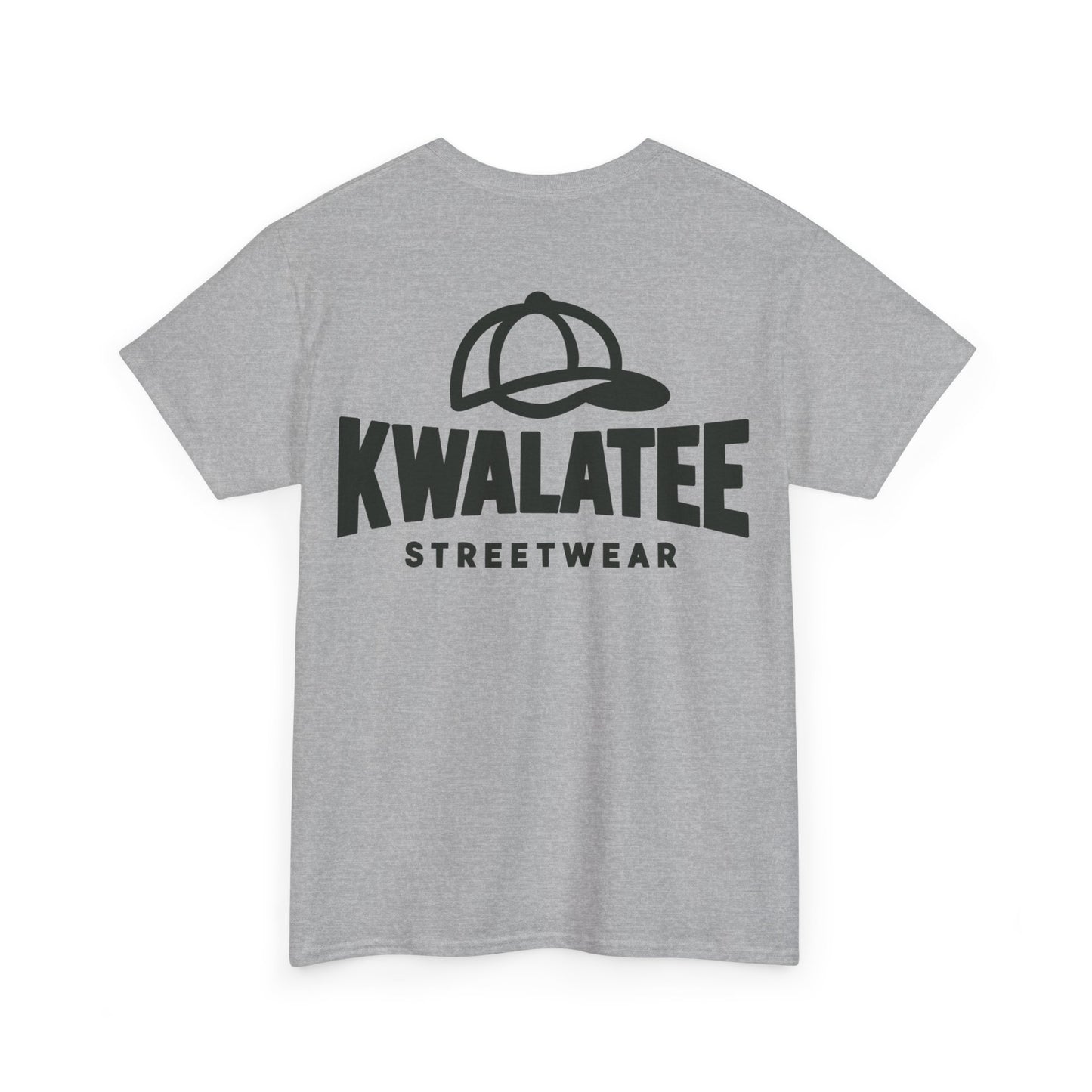 Kwalatee Streetwear Graphic Tee — Bold Cap Logo T-Shirt