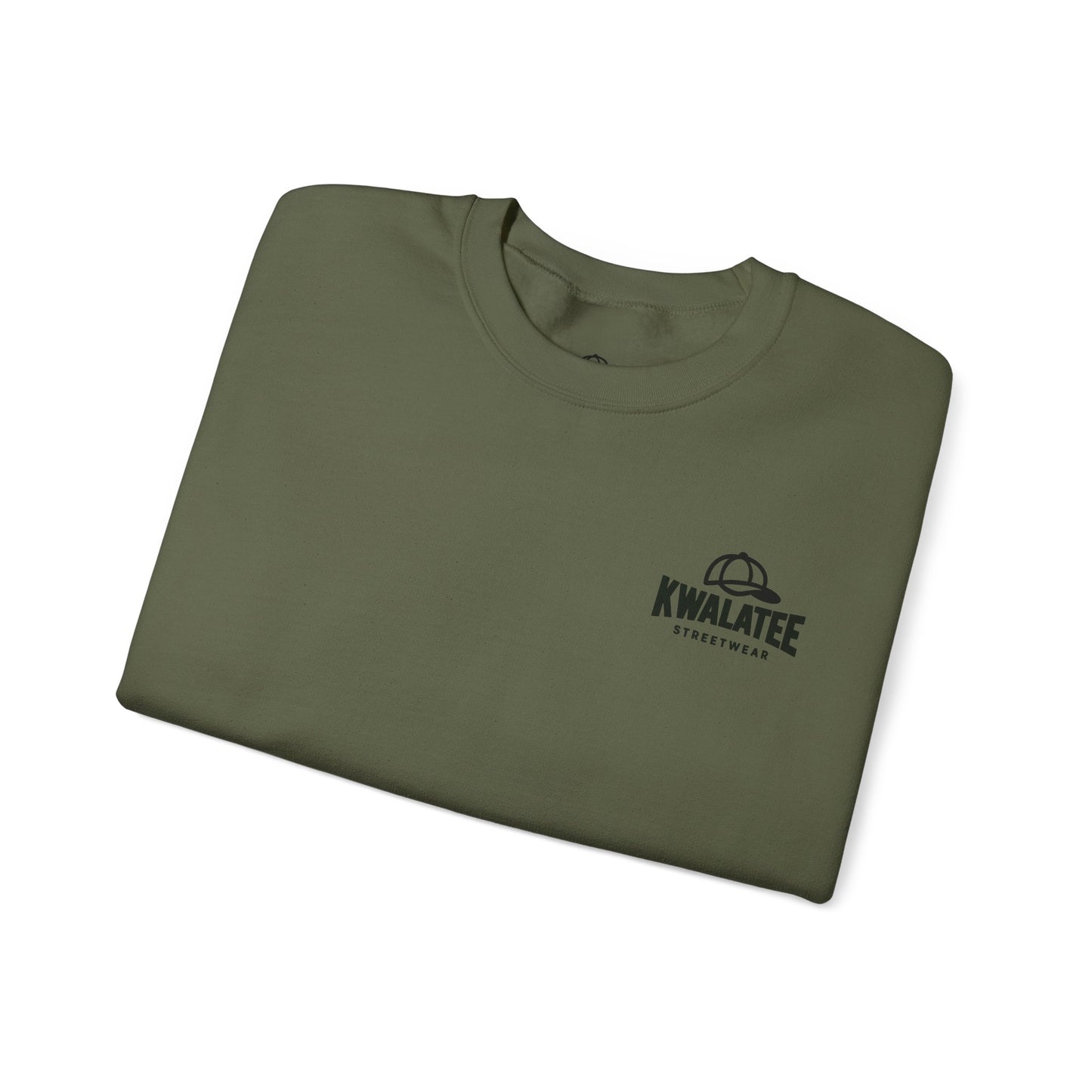 Crewneck Sweatshirt — Kwalatee Graffiti Logo Pullover