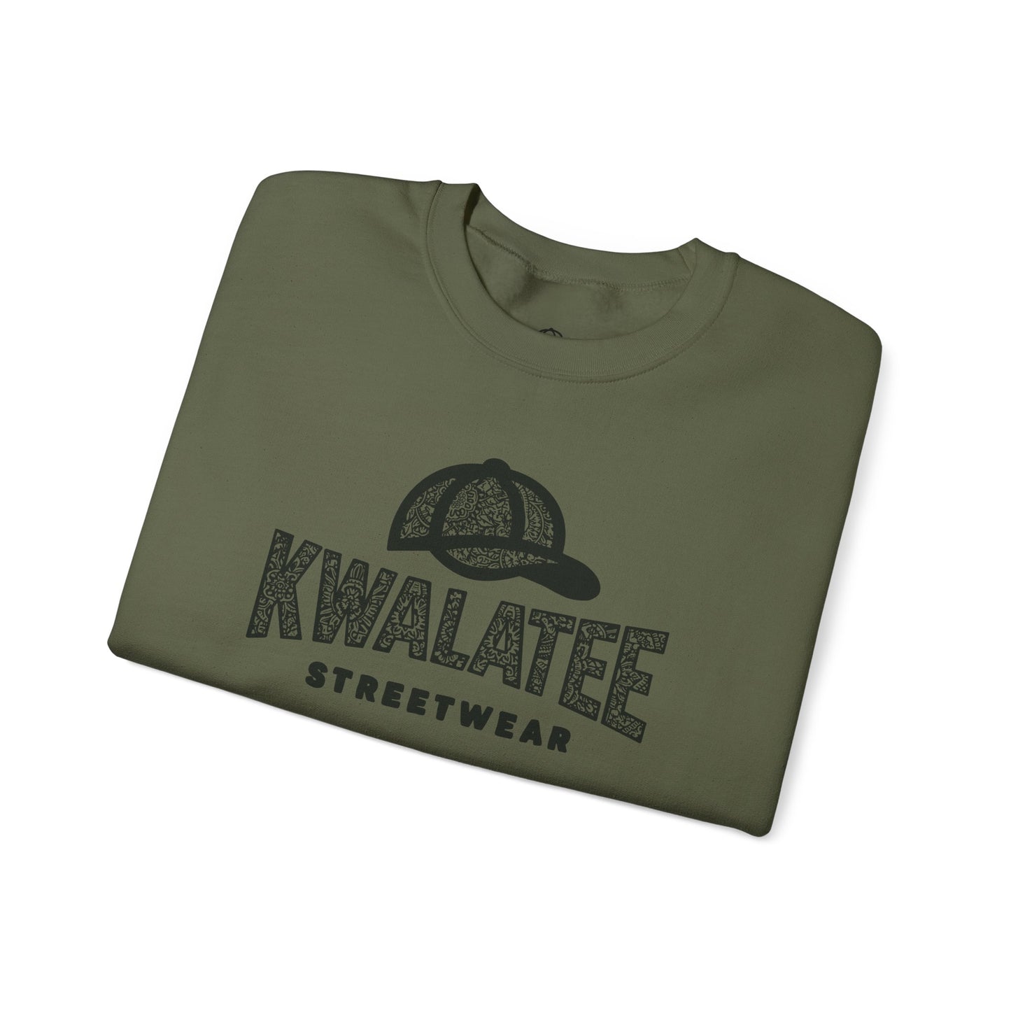 Kwalatee Streetwear Crewneck Sweatshirt — Mandala Logo