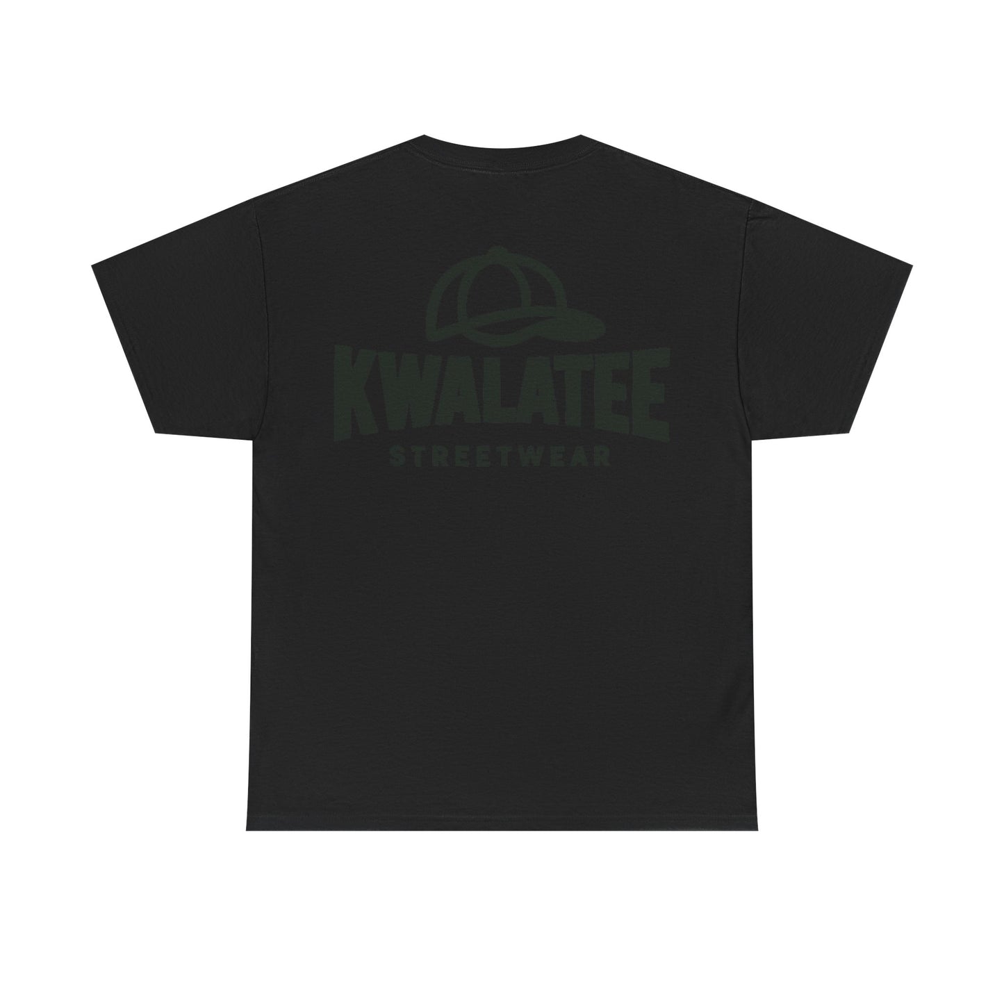 Kwalatee Streetwear Graphic Tee — Bold Cap Logo T-Shirt