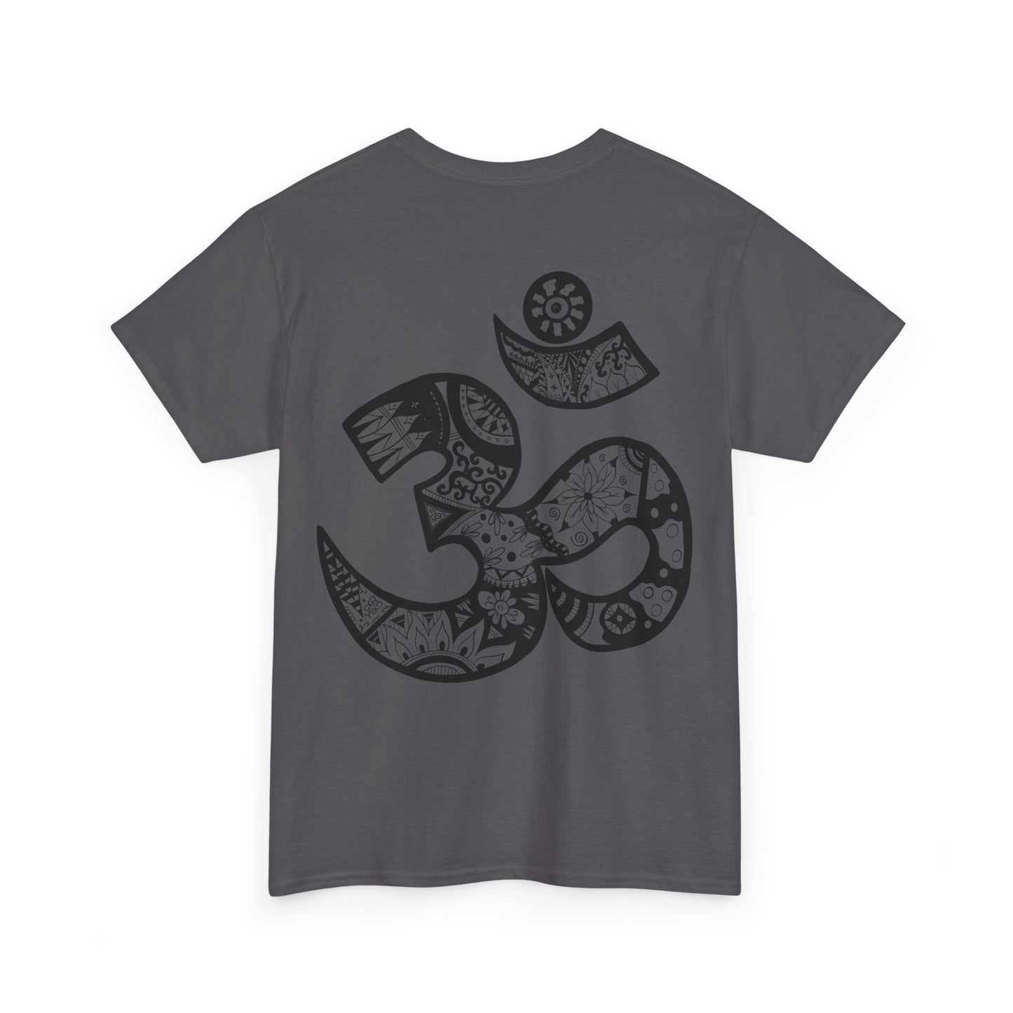 Om Symbol Tee — Hand-Drawn Mandala Om Spiritual Yoga T-Shirt
