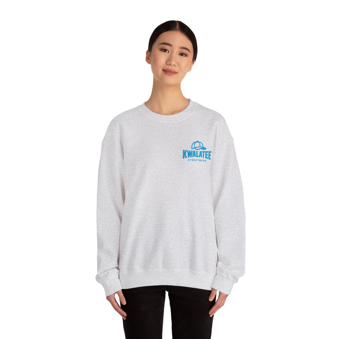Crewneck Sweatshirt — My Life My Game My Rules Graffiti Design
