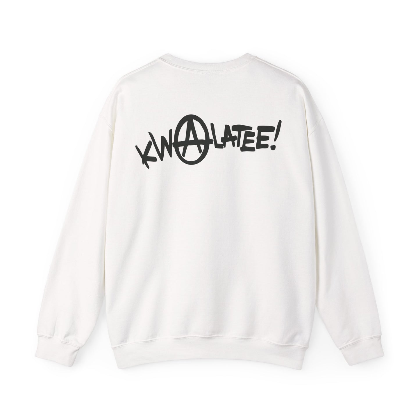 Crewneck Sweatshirt — Kwalatee Graffiti Logo Pullover