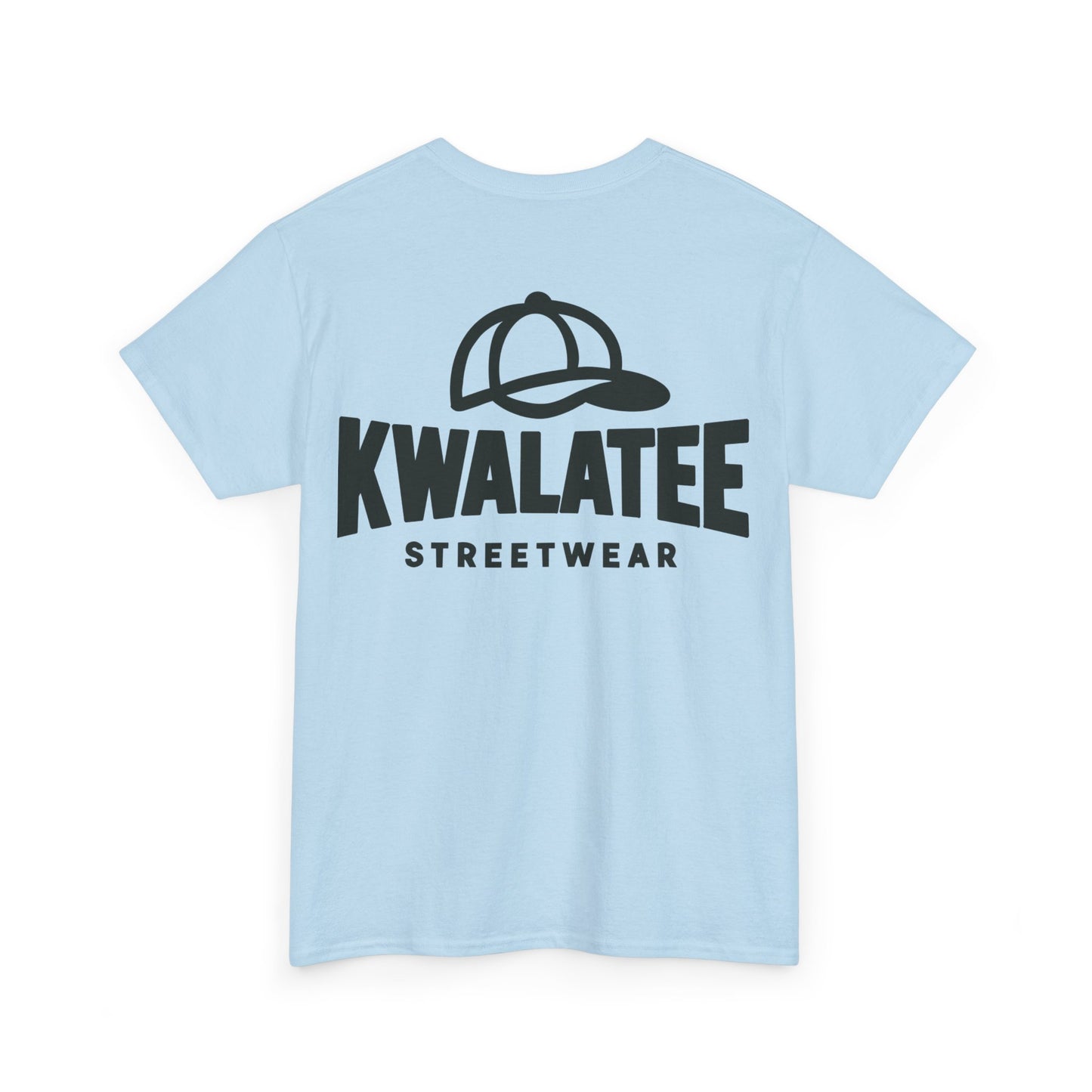 Kwalatee Streetwear Graphic Tee — Bold Cap Logo T-Shirt