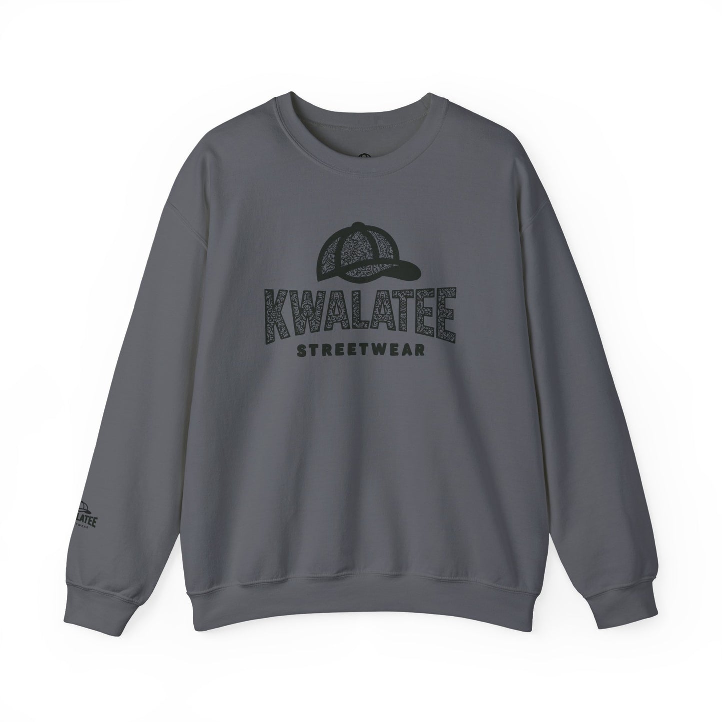 Kwalatee Streetwear Crewneck Sweatshirt — Mandala Logo