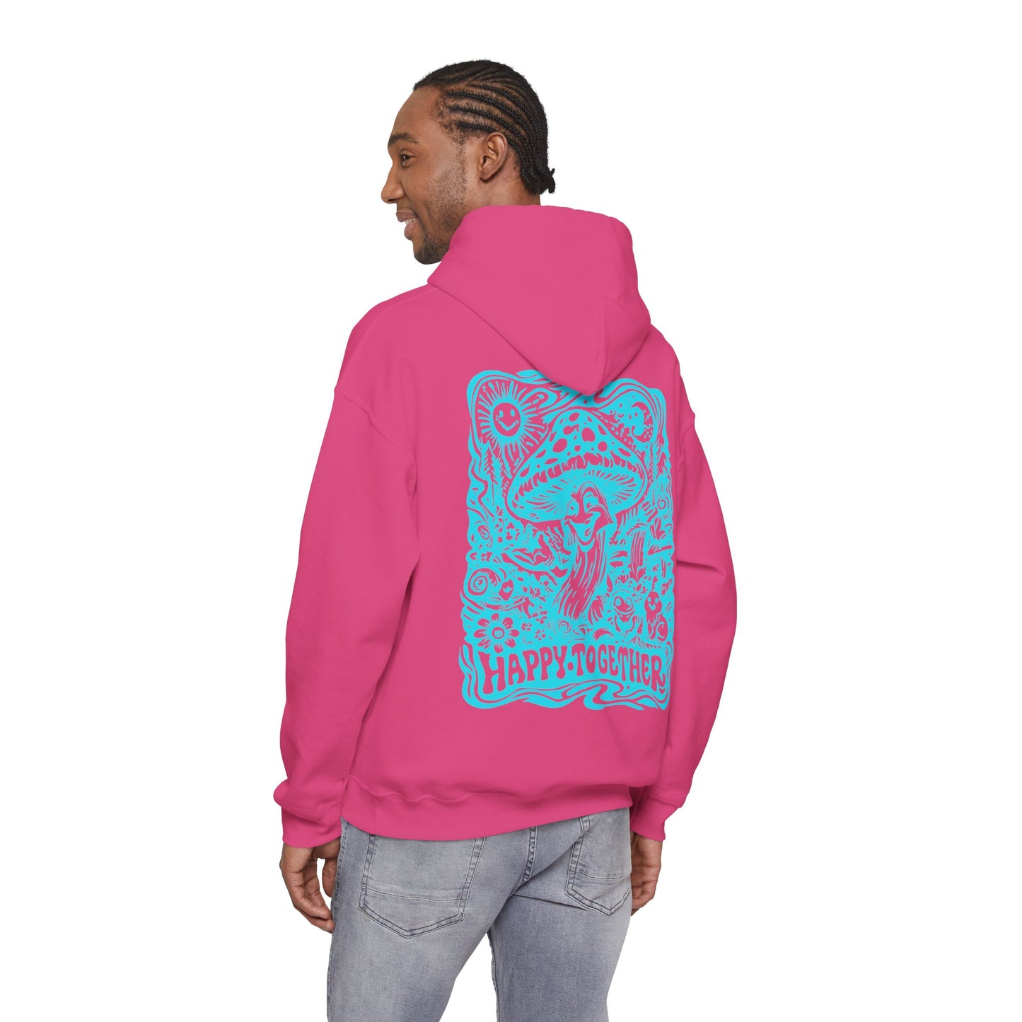 Happy Together Mushroom Hoodie — Kwalatee Graphic Pullover