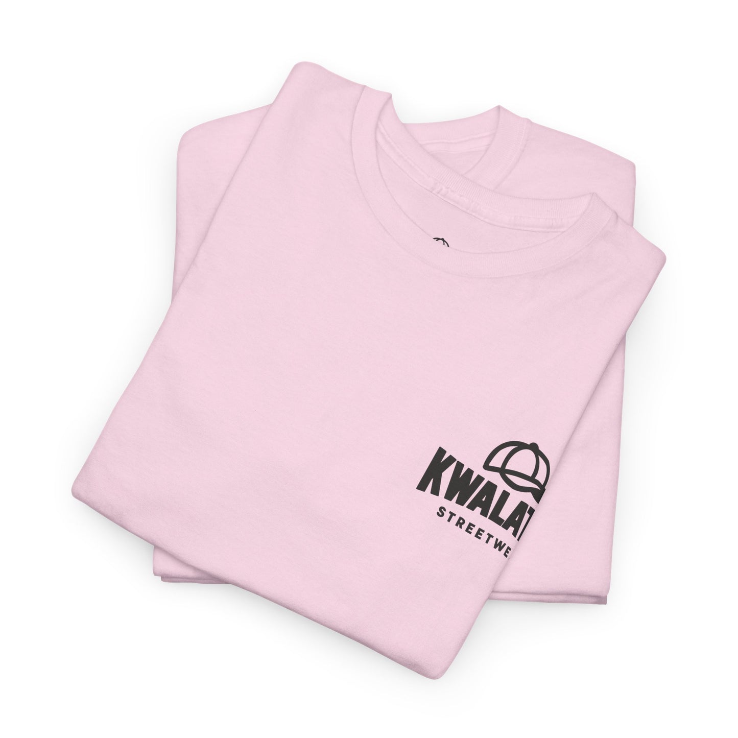 T-Shirt — Kwalatee Floral Mandala Graphic Tee (Front Logo, Back Floral Design)