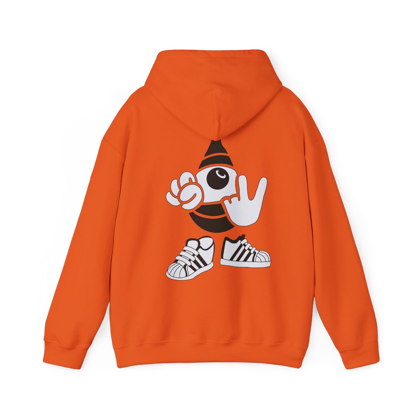 Lazee eyeHoodie — KwalaTee Logo & Cartoon Bee Graphic Sweatshirt