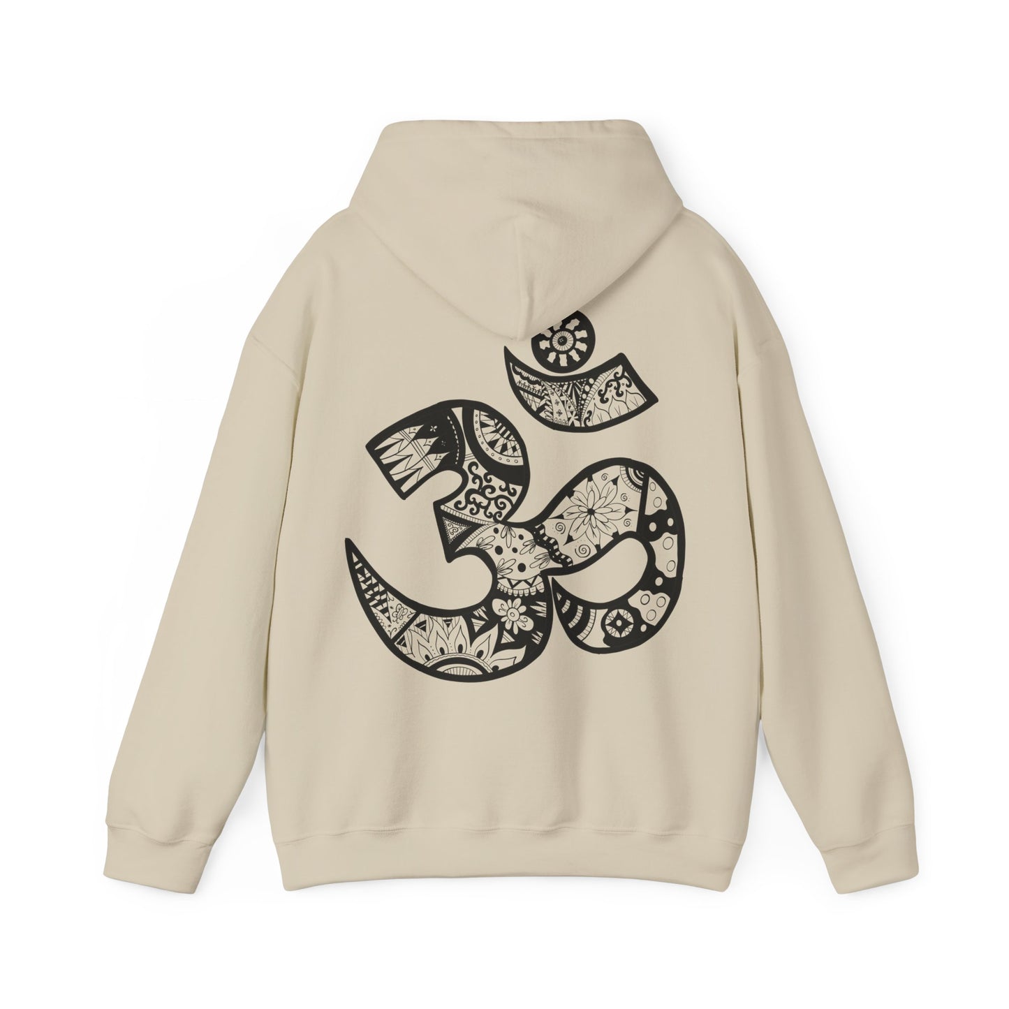 Om Hoodie Mandala inspired