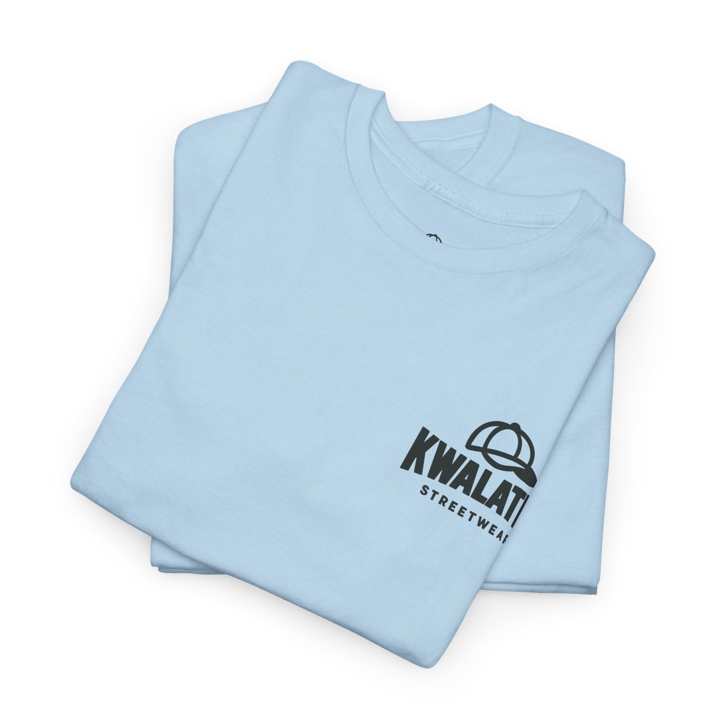 Mandala eye Graphic Tee — Kwalatee® Chest Logo & Ornamental Back Print