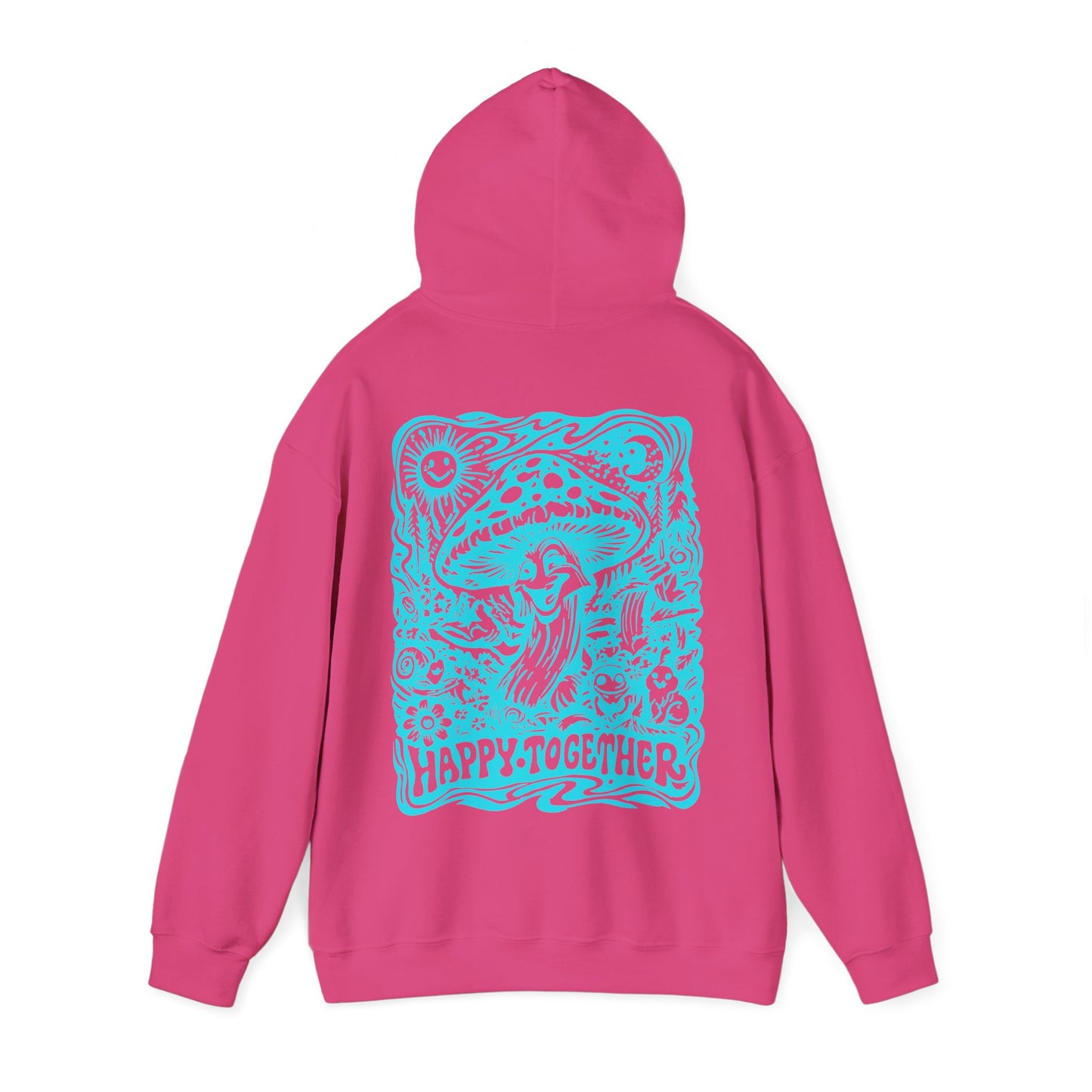 Happy Together Mushroom Hoodie — Kwalatee Graphic Pullover