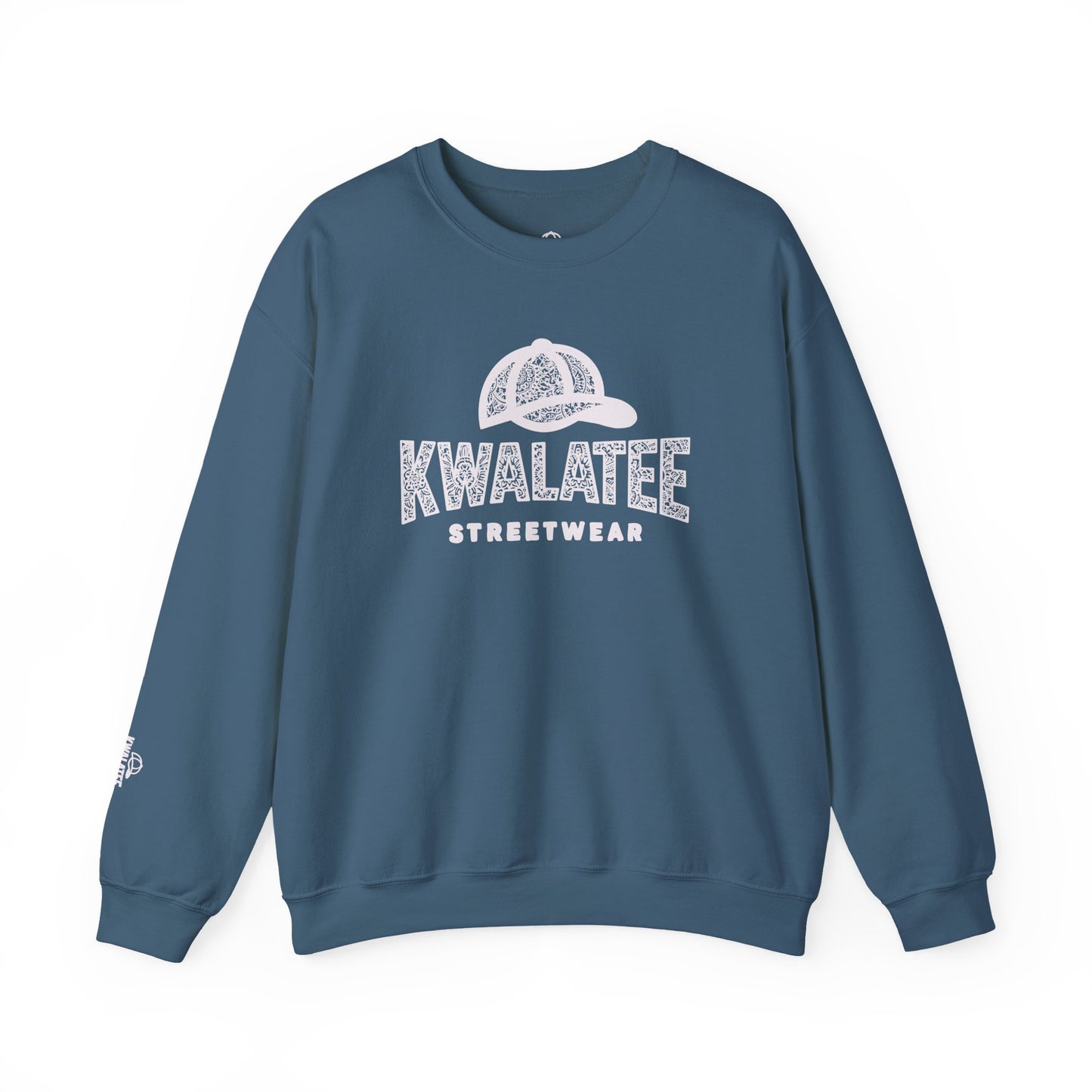 Kwalatee Streetwear Crewneck Sweatshirt — Mandala Logo