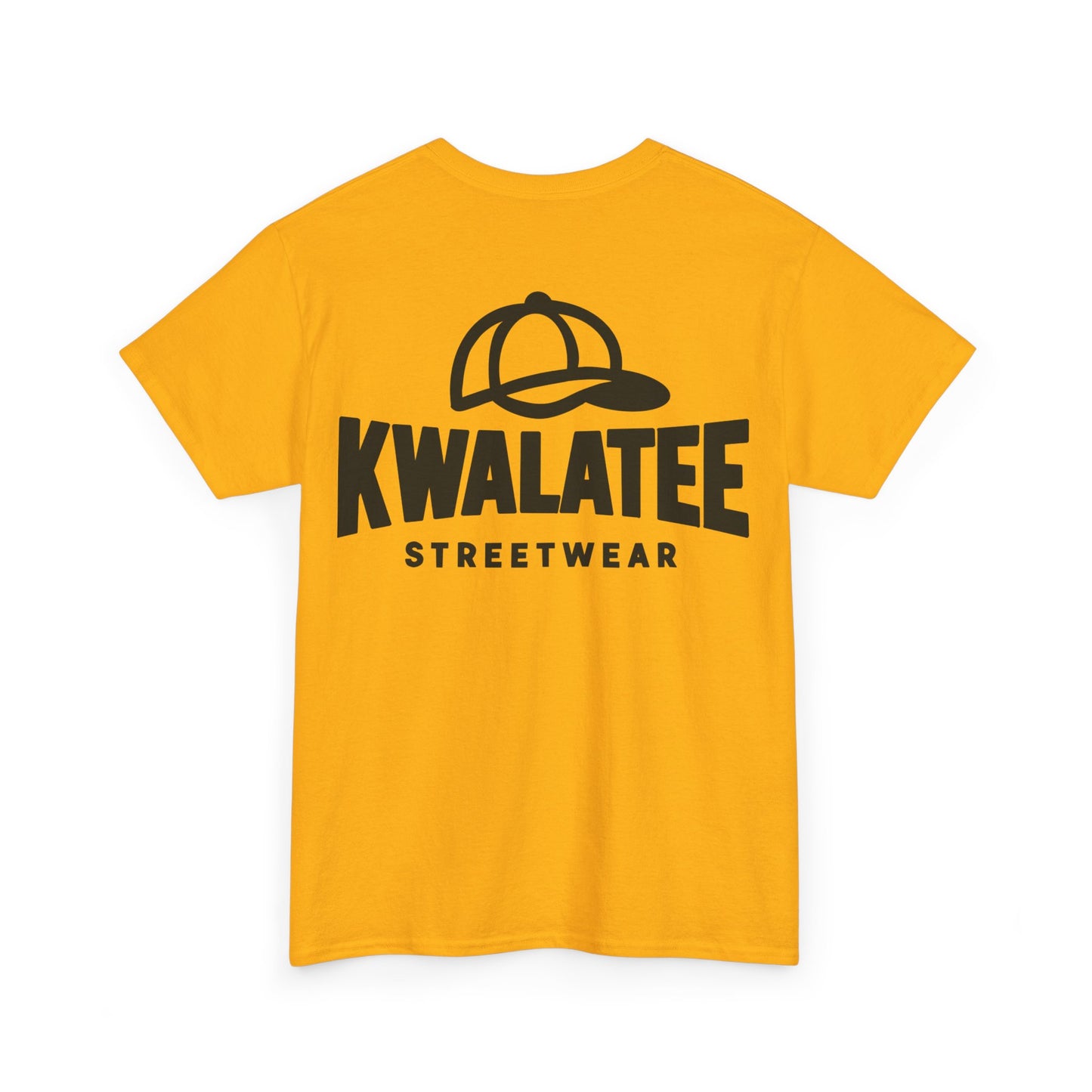 Kwalatee Streetwear Graphic Tee — Bold Cap Logo T-Shirt