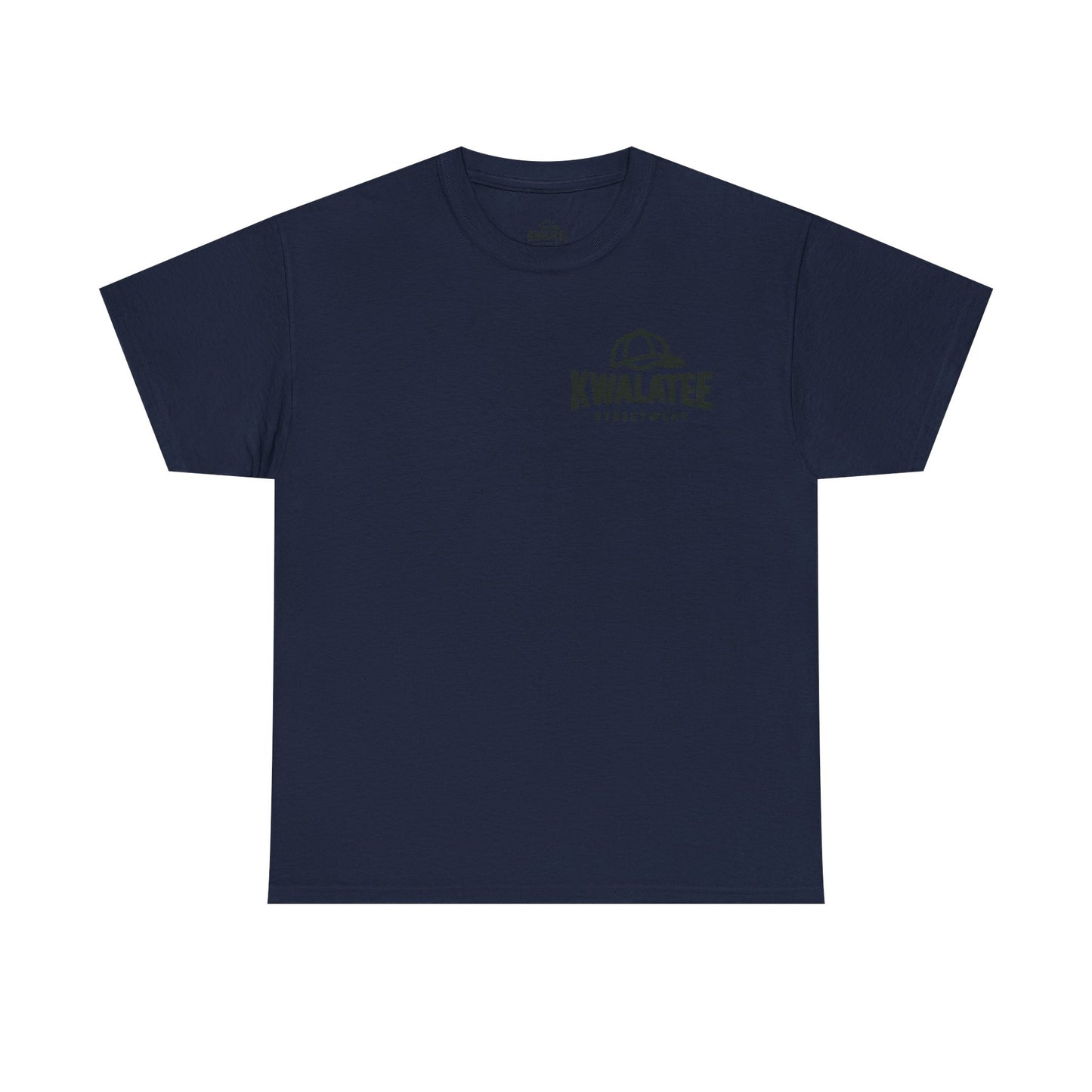 Kwalatee Streetwear Graphic Tee — Bold Cap Logo T-Shirt
