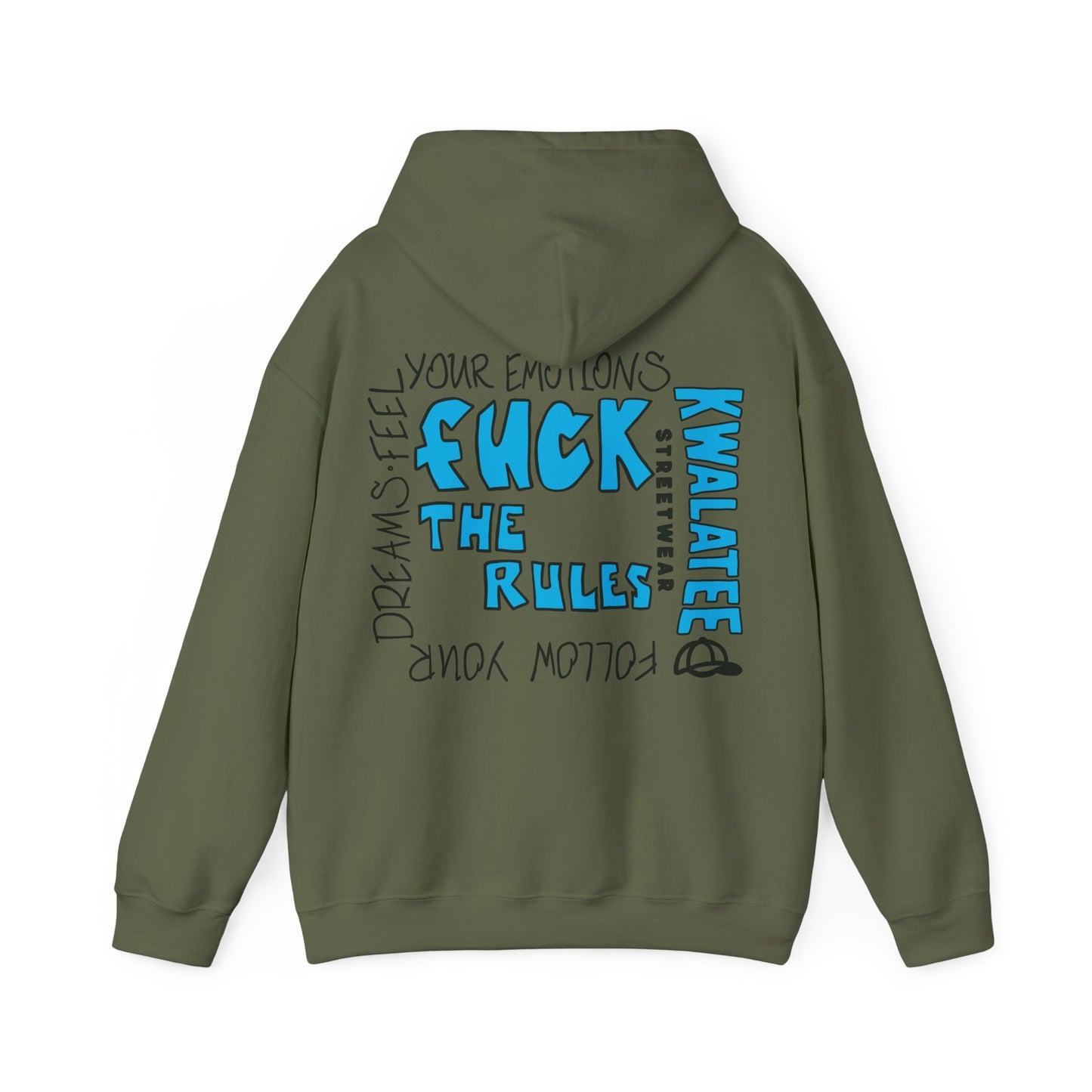 Kwalatee Hoodie — “Fuck The Rules”