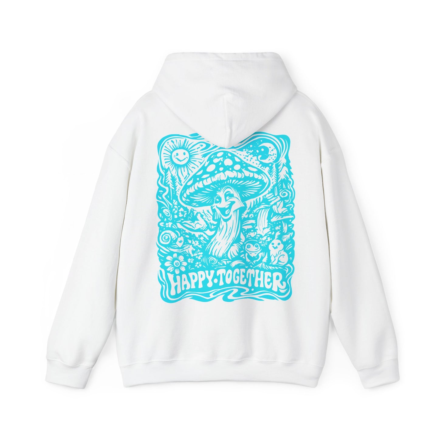 Happy Together Mushroom Hoodie — Kwalatee Graphic Pullover