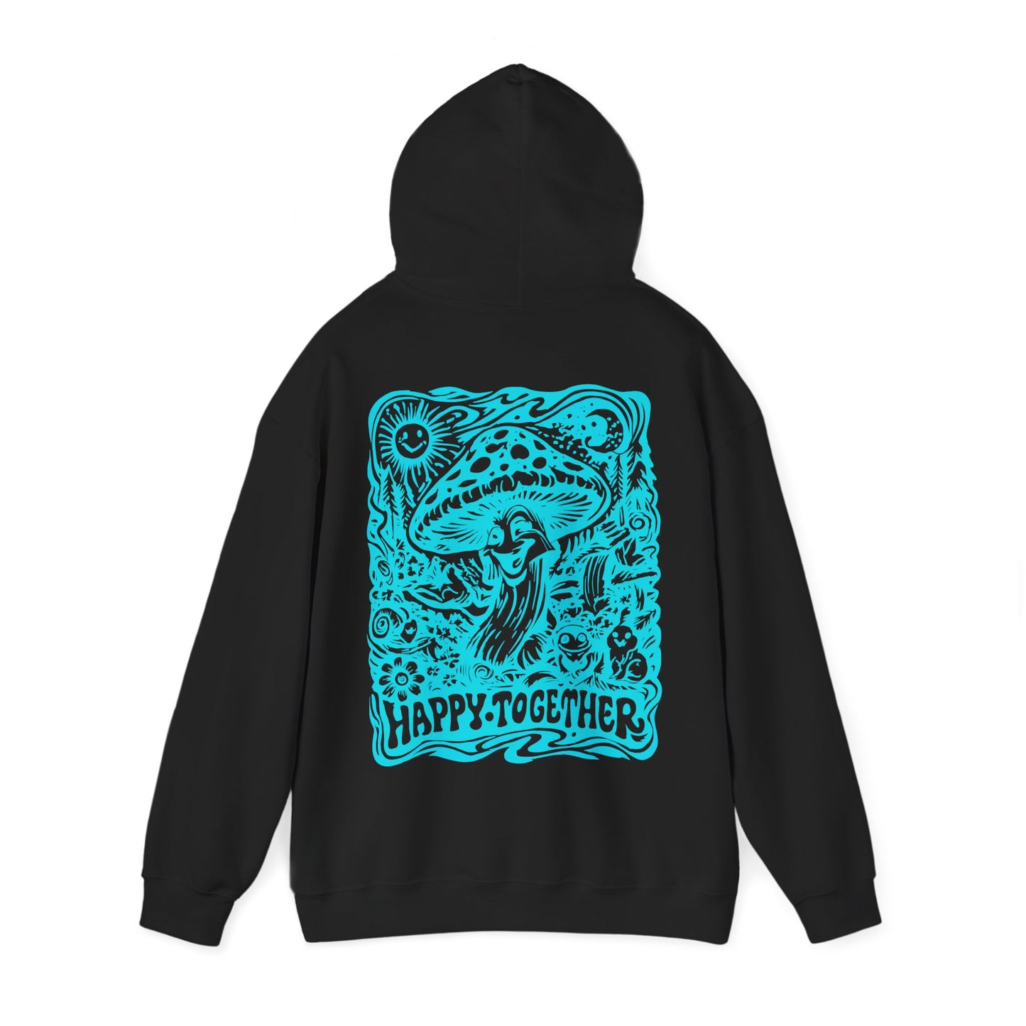 Happy Together Mushroom Hoodie — Kwalatee Graphic Pullover