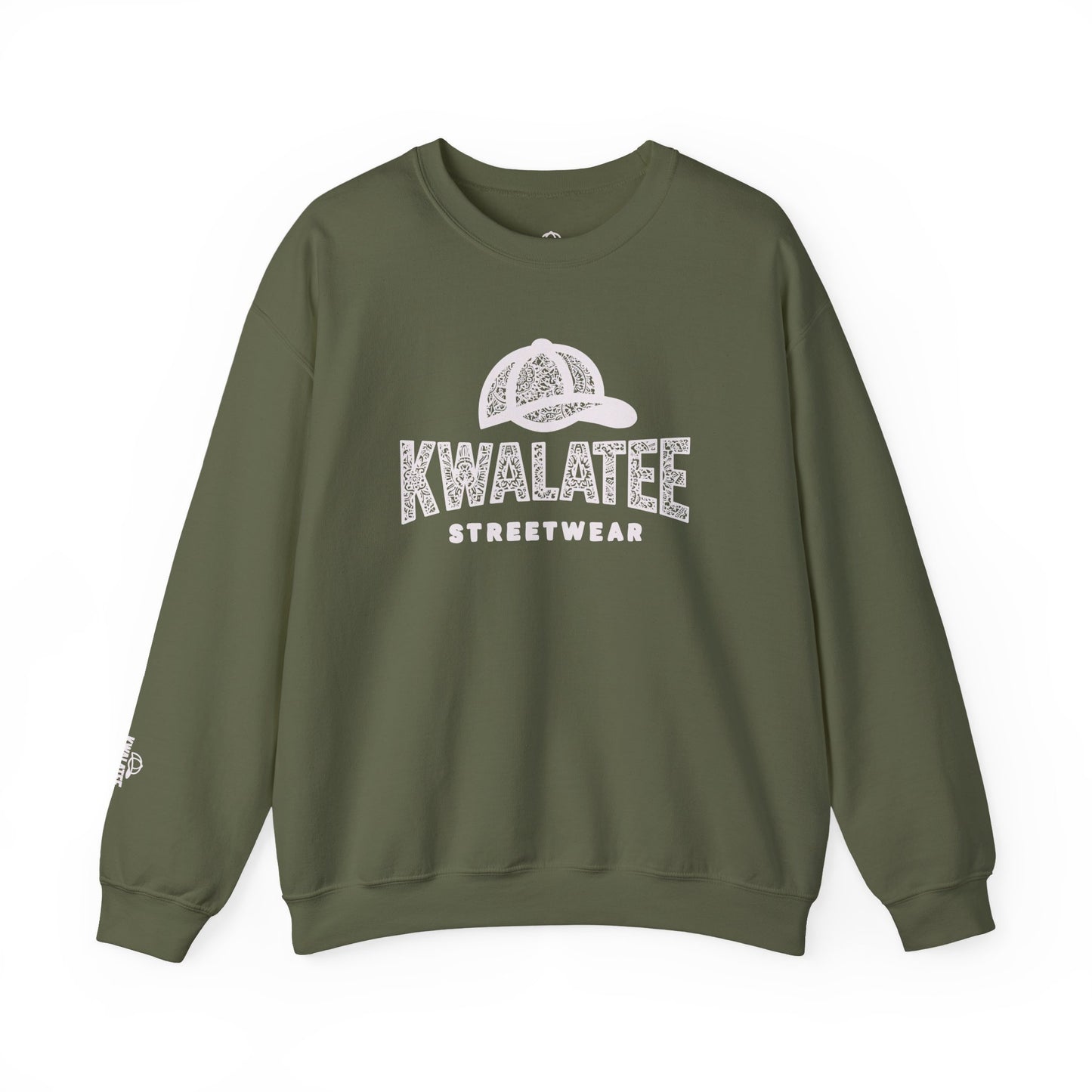 Kwalatee Streetwear Crewneck Sweatshirt — Mandala Logo