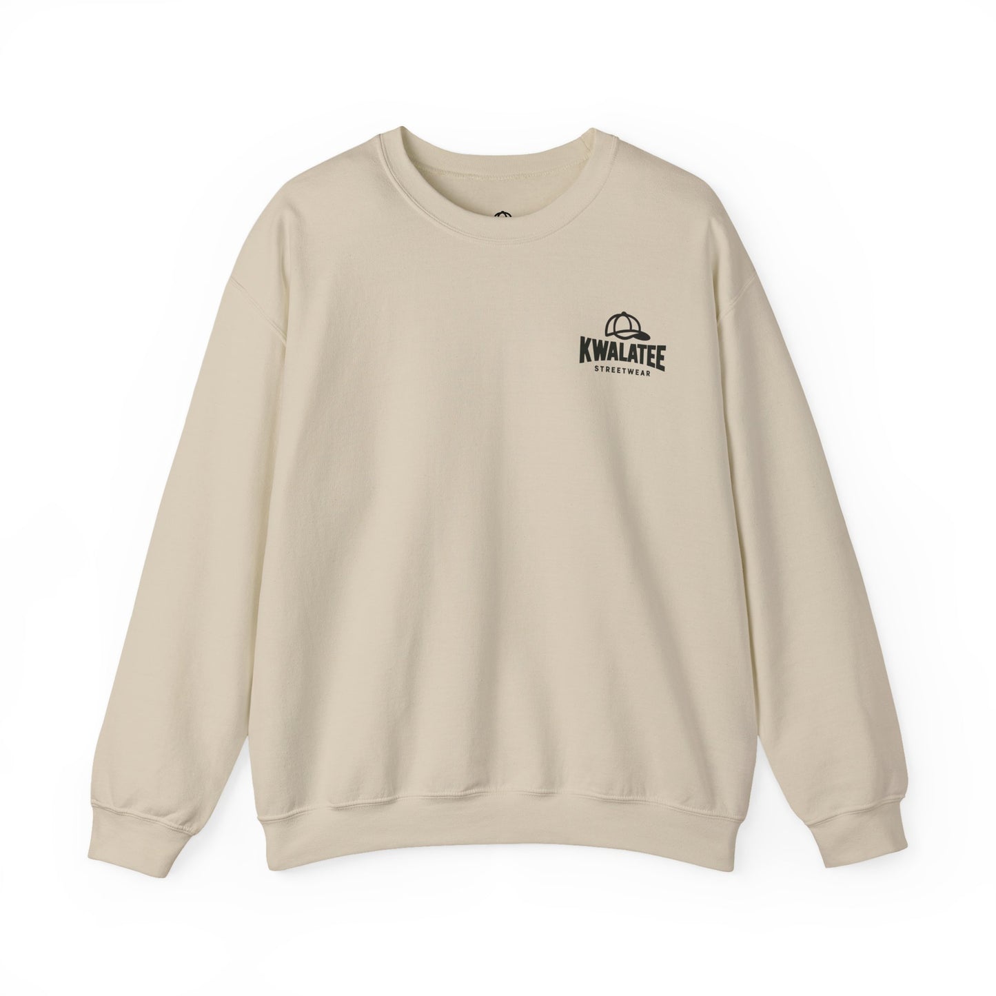Crewneck Sweatshirt — Kwalatee Graffiti Logo Pullover