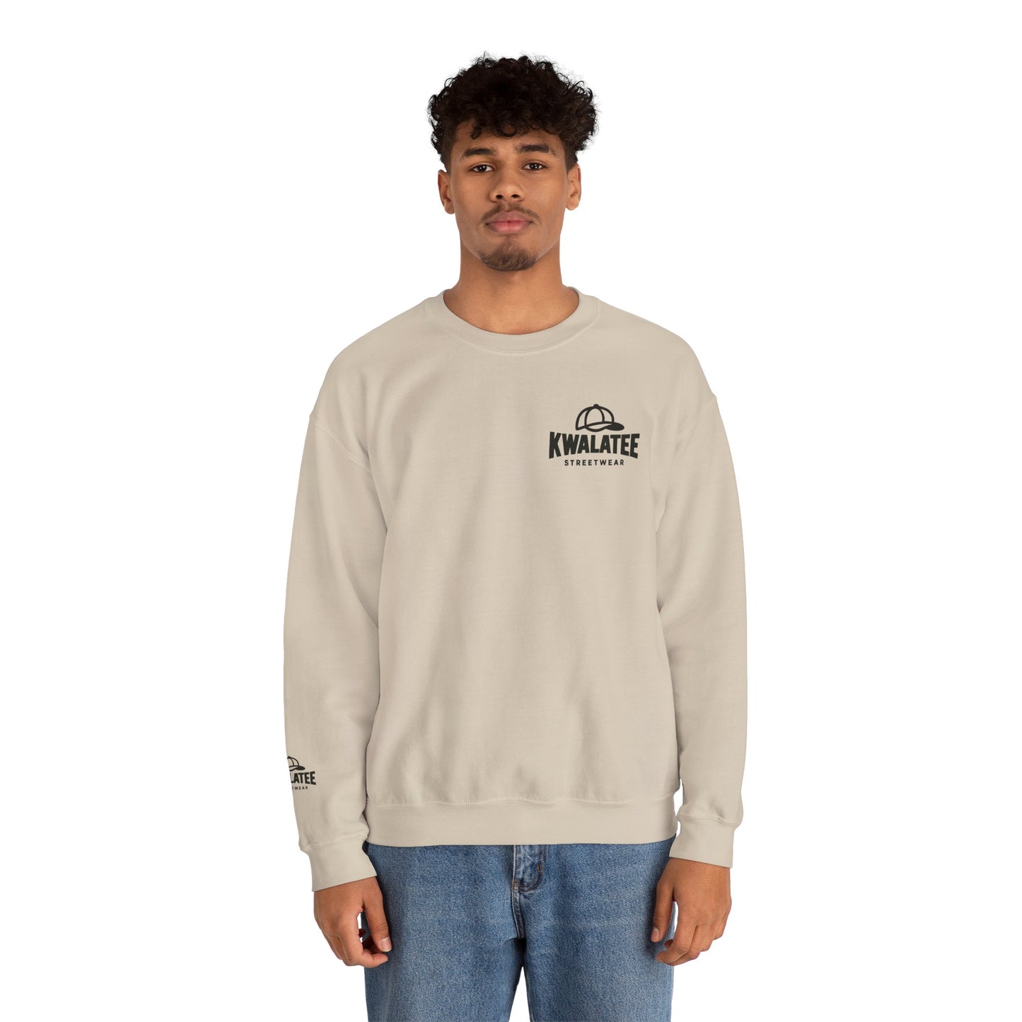 Kwalatee Branded Logo Crewneck Sweatshirt