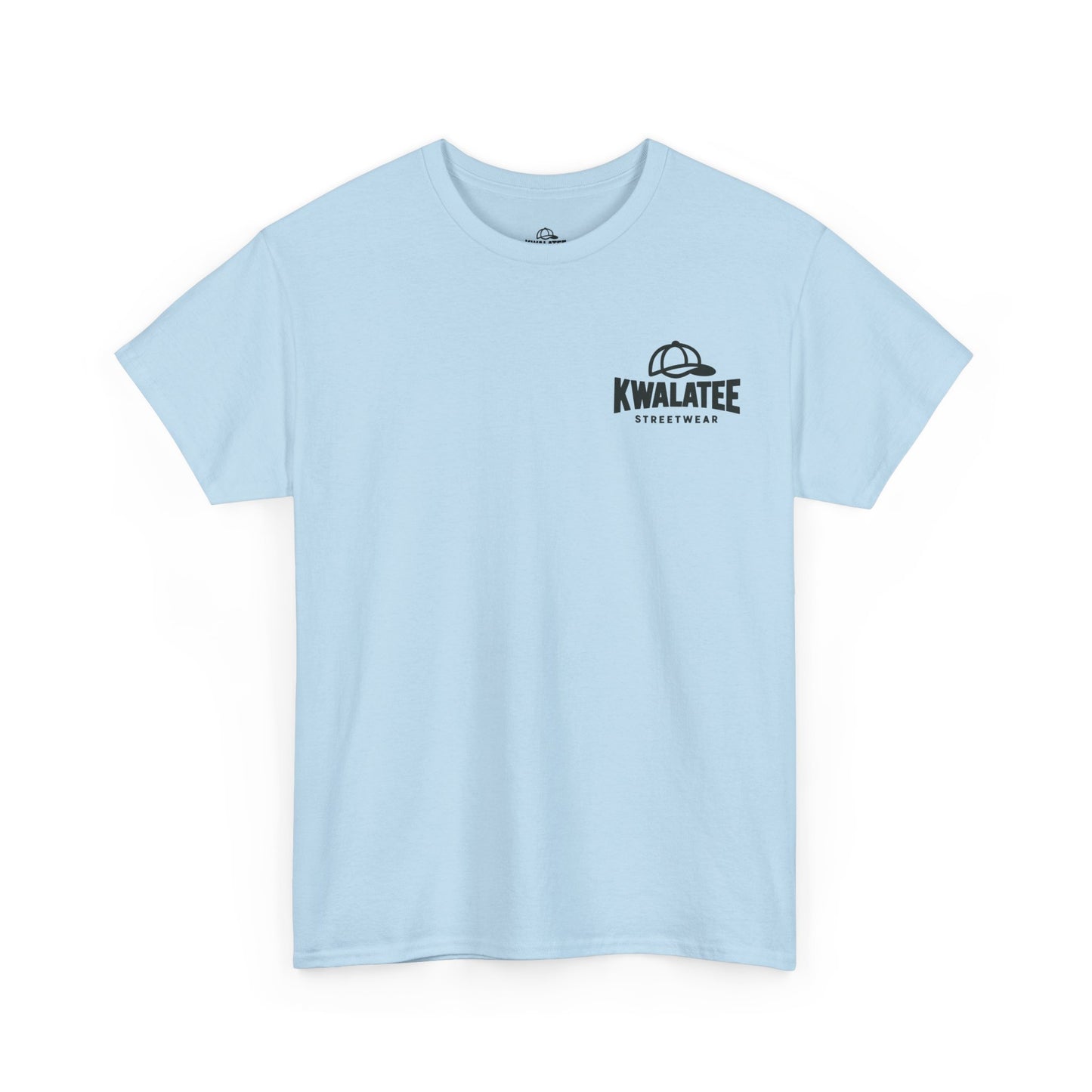 Music Logo T‑Shirt — "Kwalatee Music" Graphic Tee (Cap & Headphones)