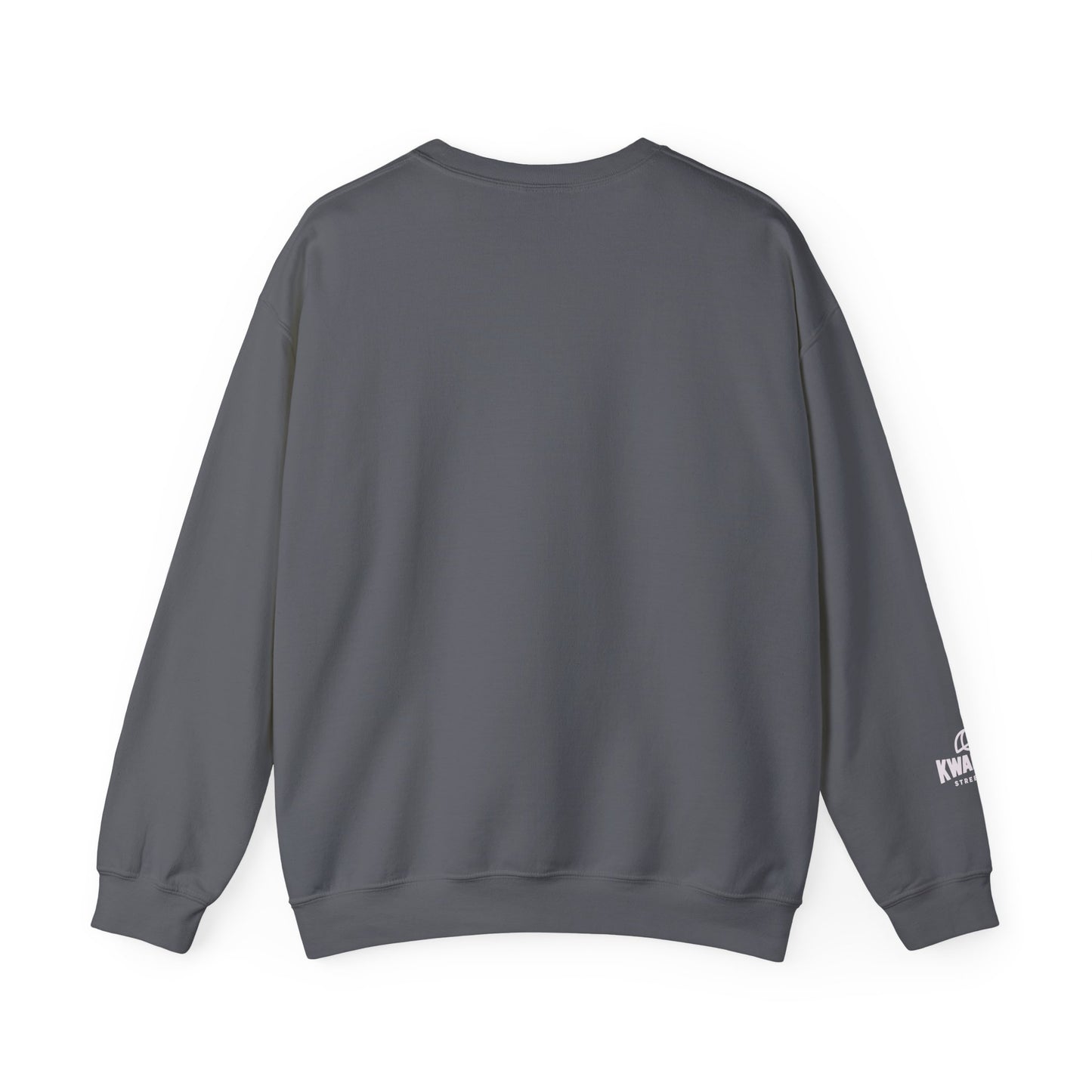 Kwalatee Streetwear Crewneck Sweatshirt — Minimal Logo Black Pullover