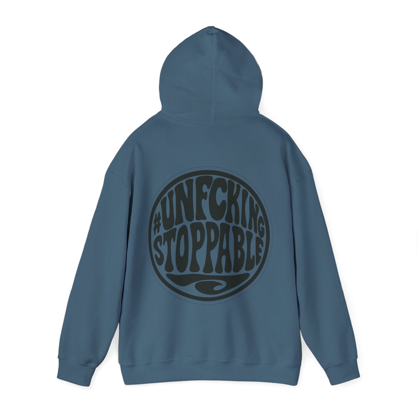 #UNFCKINGSTOPPABLE Hoodie – Bold Graphic Streetwear Pullover