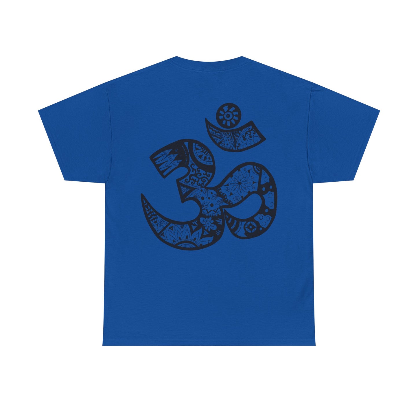 Om Symbol Tee — Hand-Drawn Mandala Om Spiritual Yoga T-Shirt