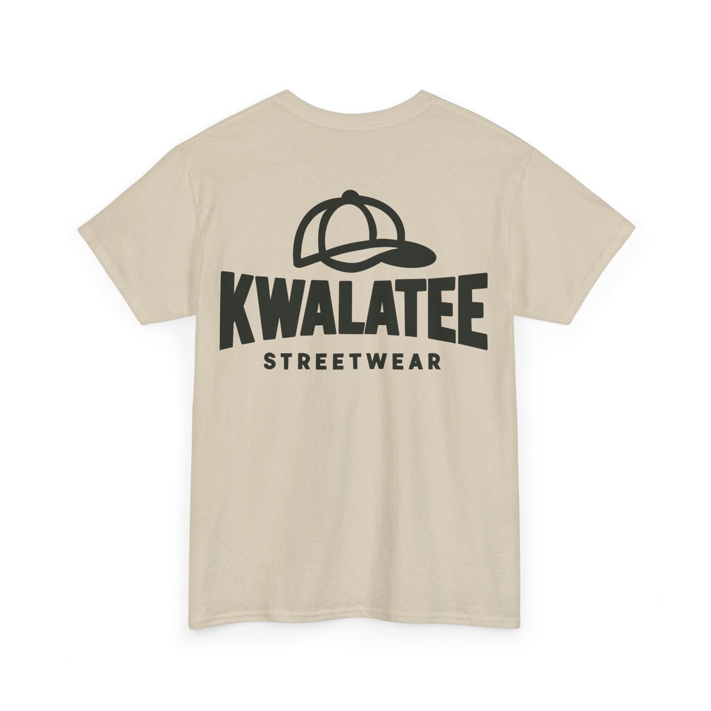 Kwalatee Streetwear Graphic Tee — Bold Cap Logo T-Shirt