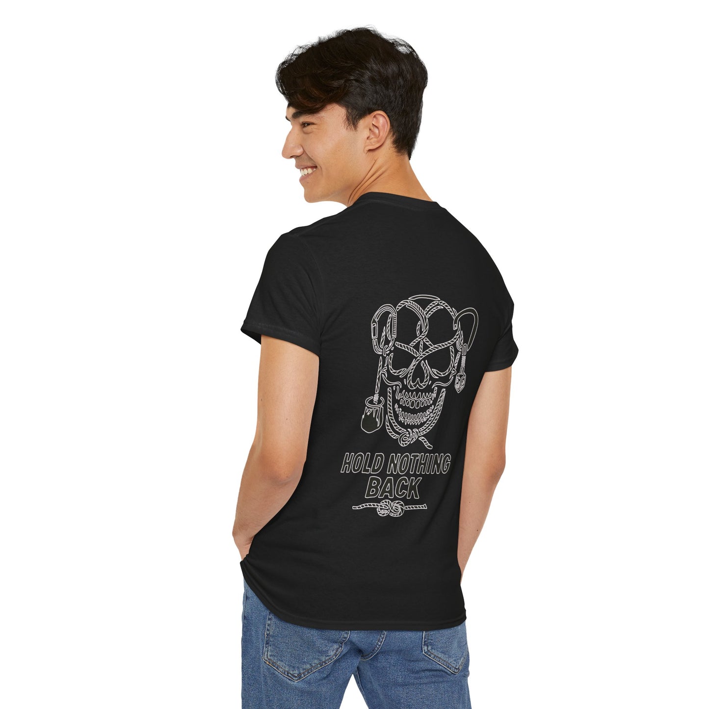 Skull 'Hold Nothing Back' Graphic Tee