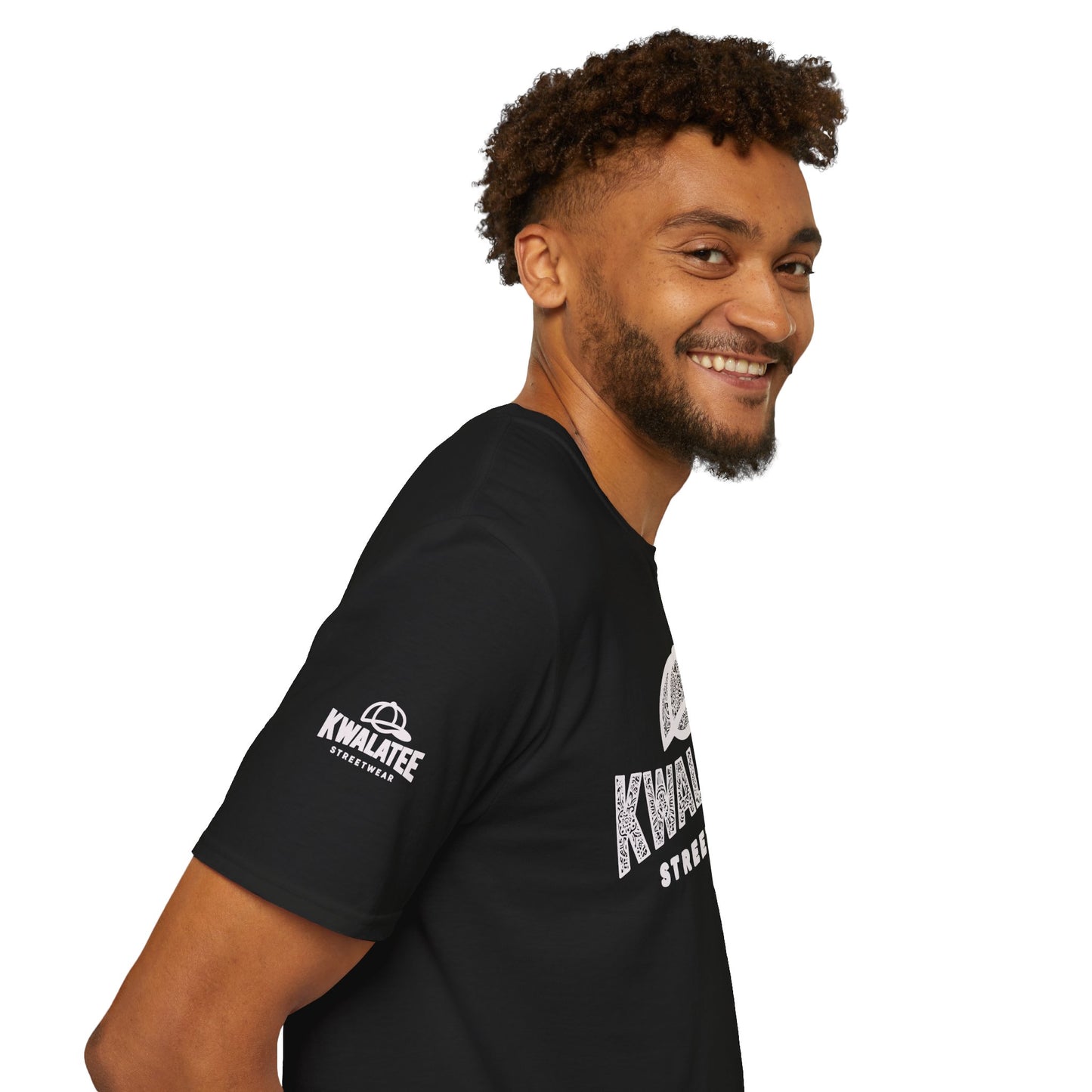 Kwalatee Streetwear T‑Shirt — Mandala Logo