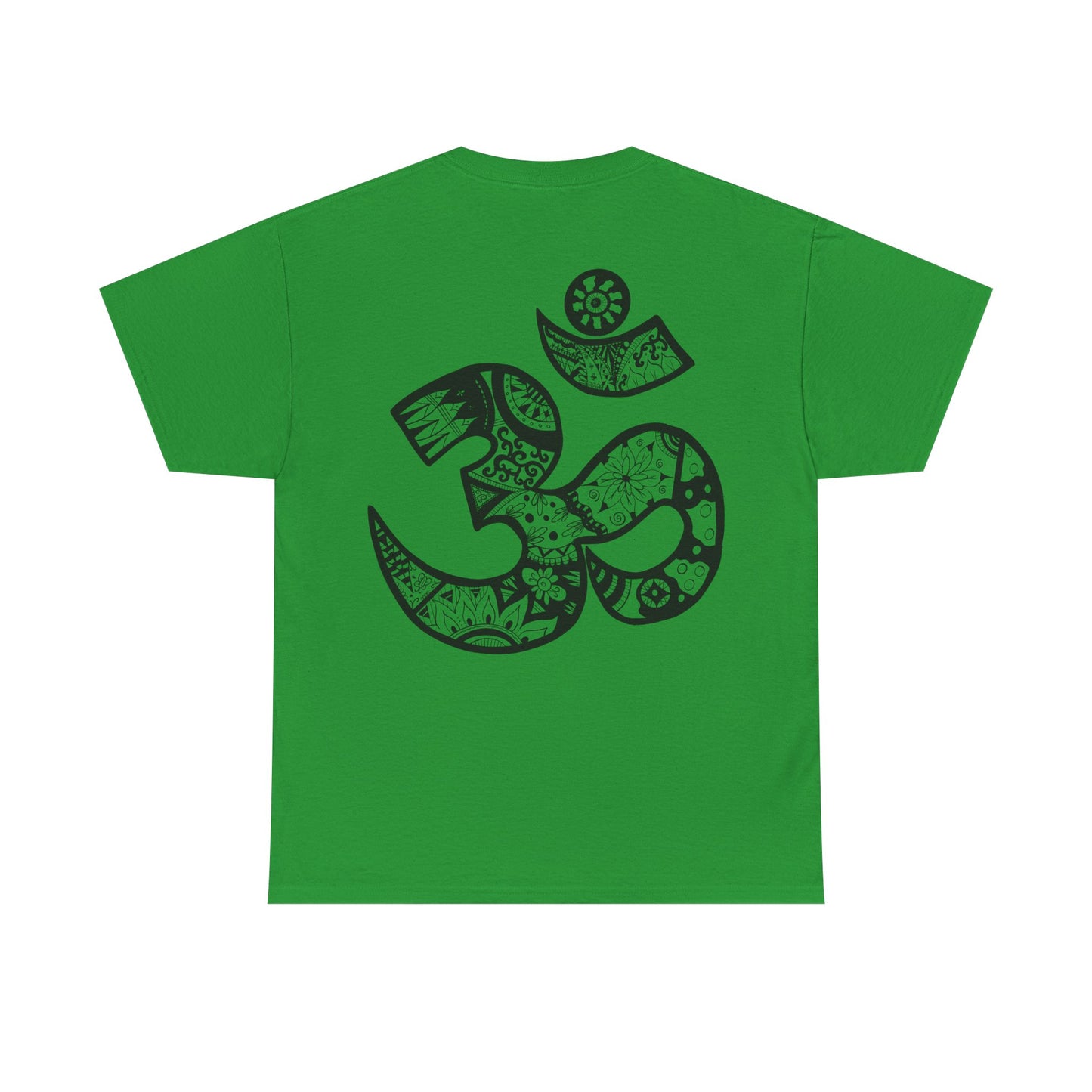Om Symbol Tee — Hand-Drawn Mandala Om Spiritual Yoga T-Shirt