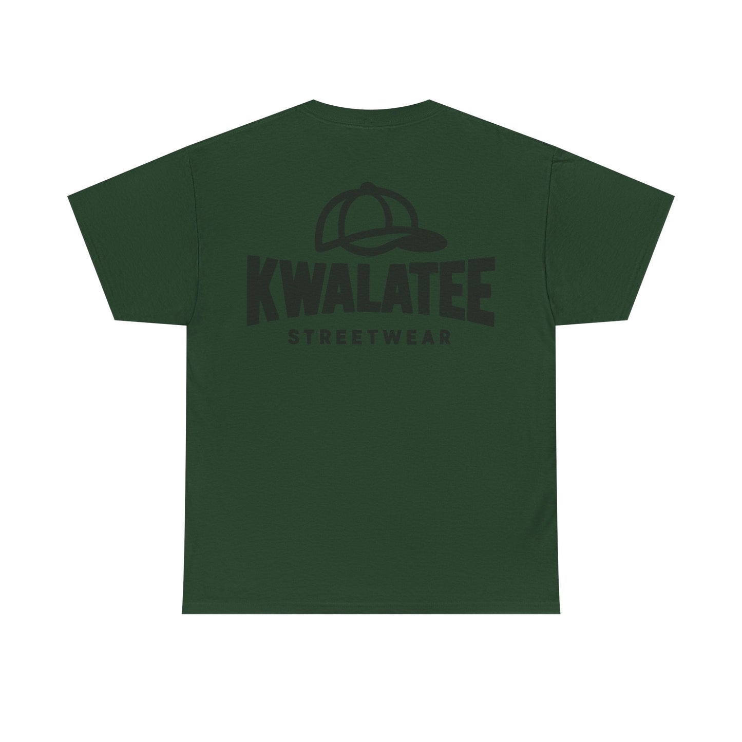 Kwalatee Streetwear Graphic Tee — Bold Cap Logo T-Shirt
