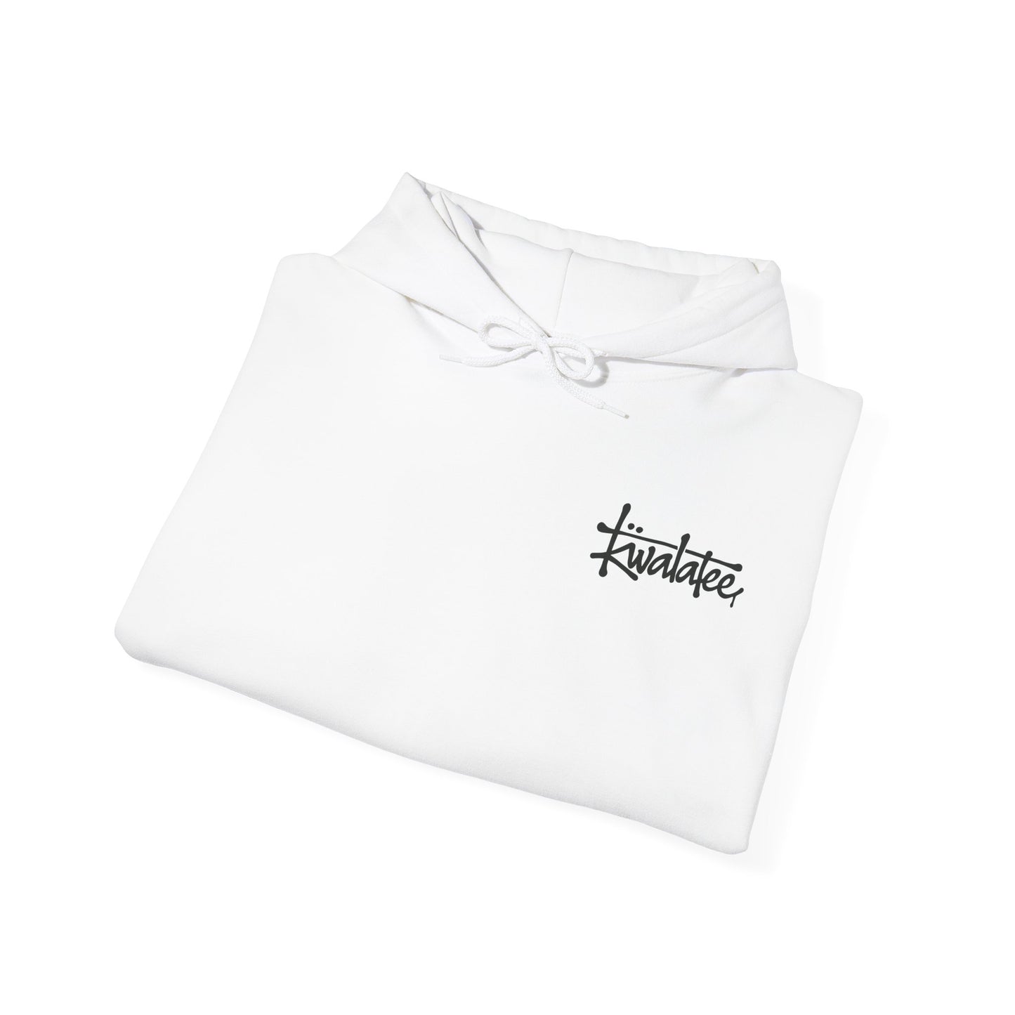 Kiwalatee Logo Hoodie — Minimal Script Logo Pullover