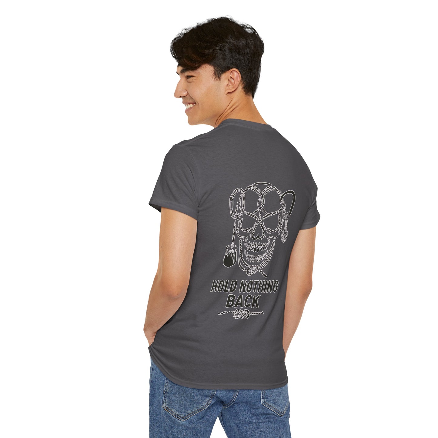 Skull 'Hold Nothing Back' Graphic Tee