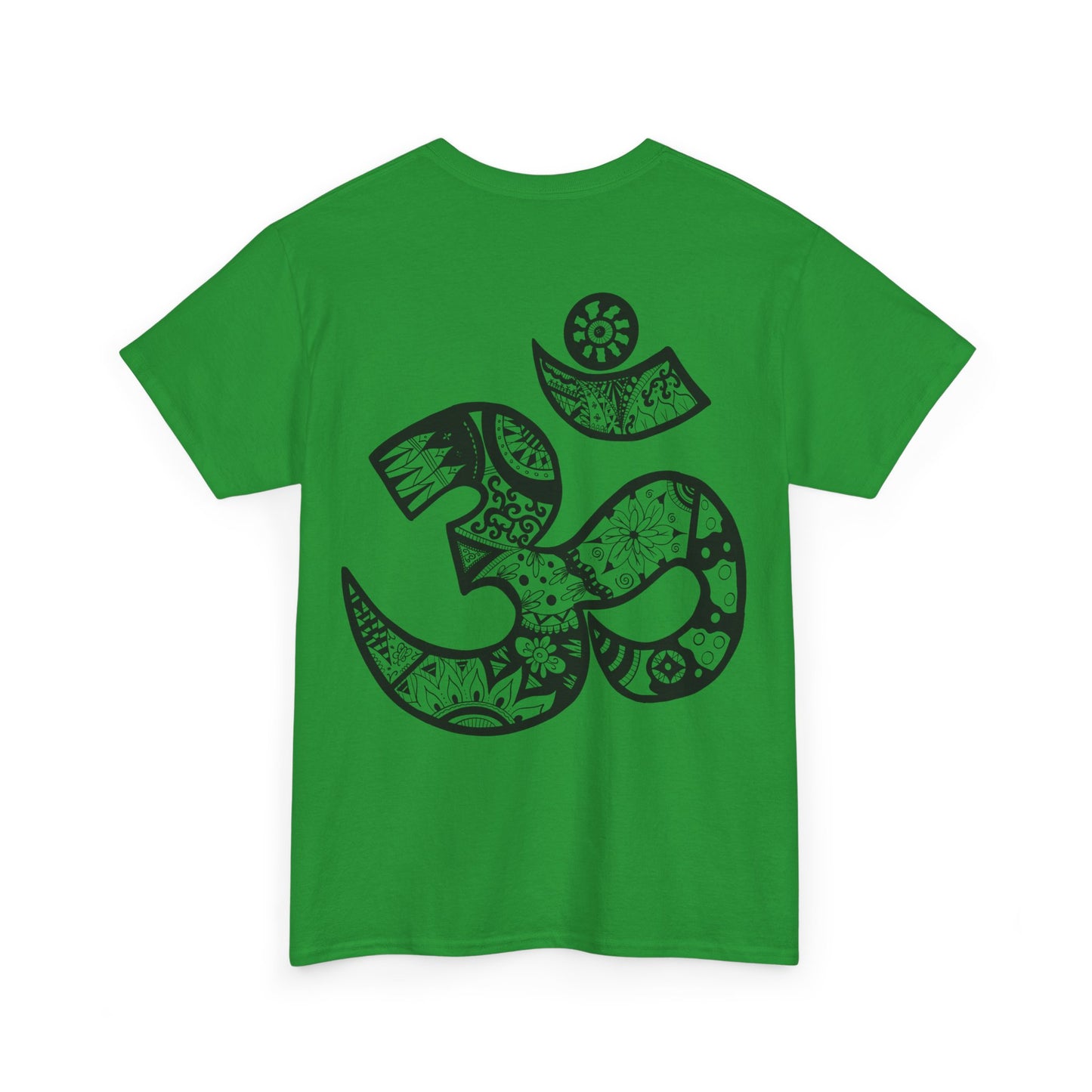 Om Symbol Tee — Hand-Drawn Mandala Om Spiritual Yoga T-Shirt