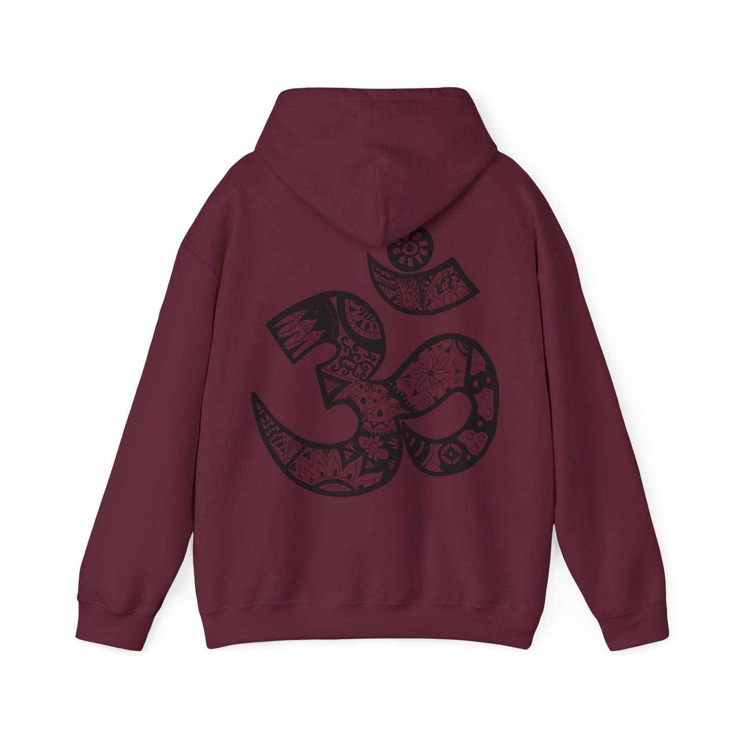 Om Hoodie Mandala inspired