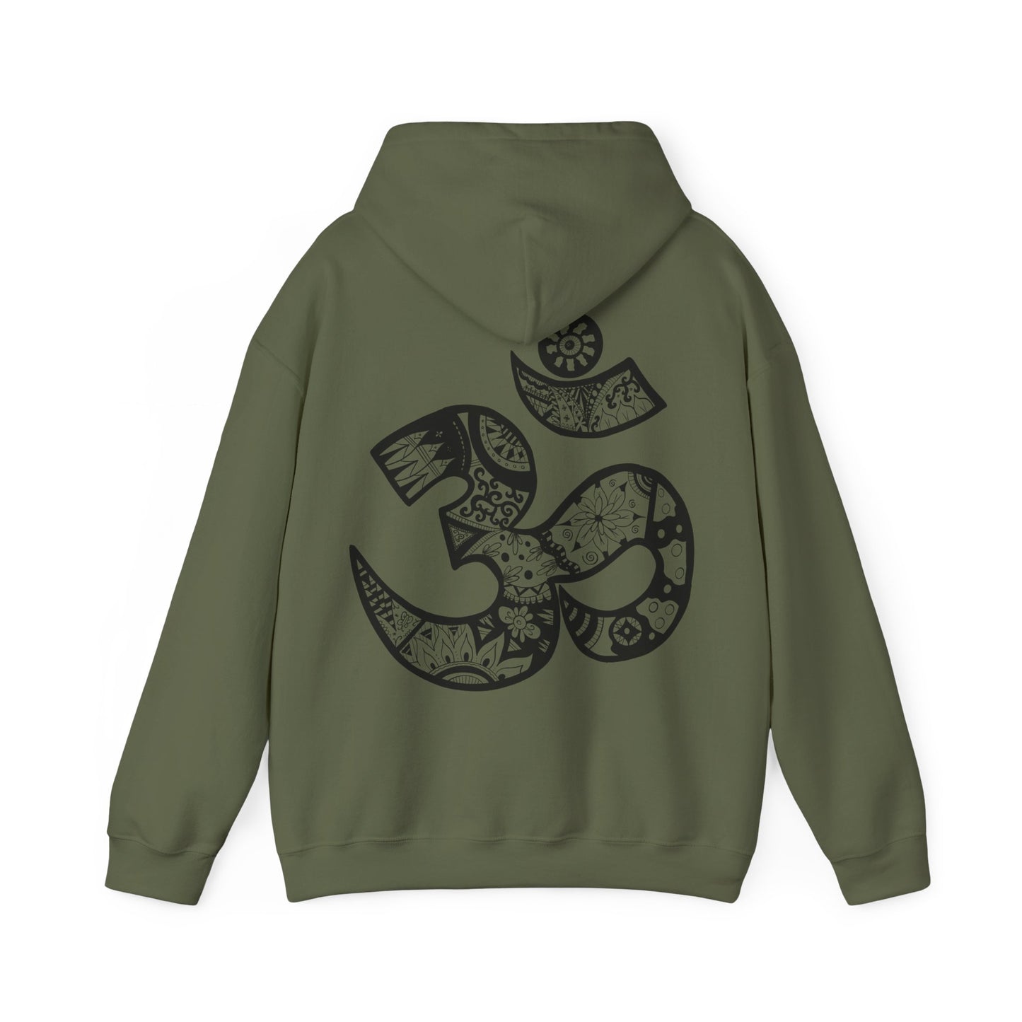 Om Hoodie Mandala inspired