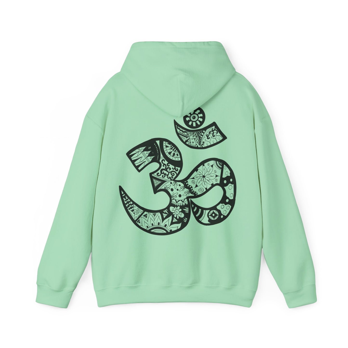 Om Hoodie Mandala inspired