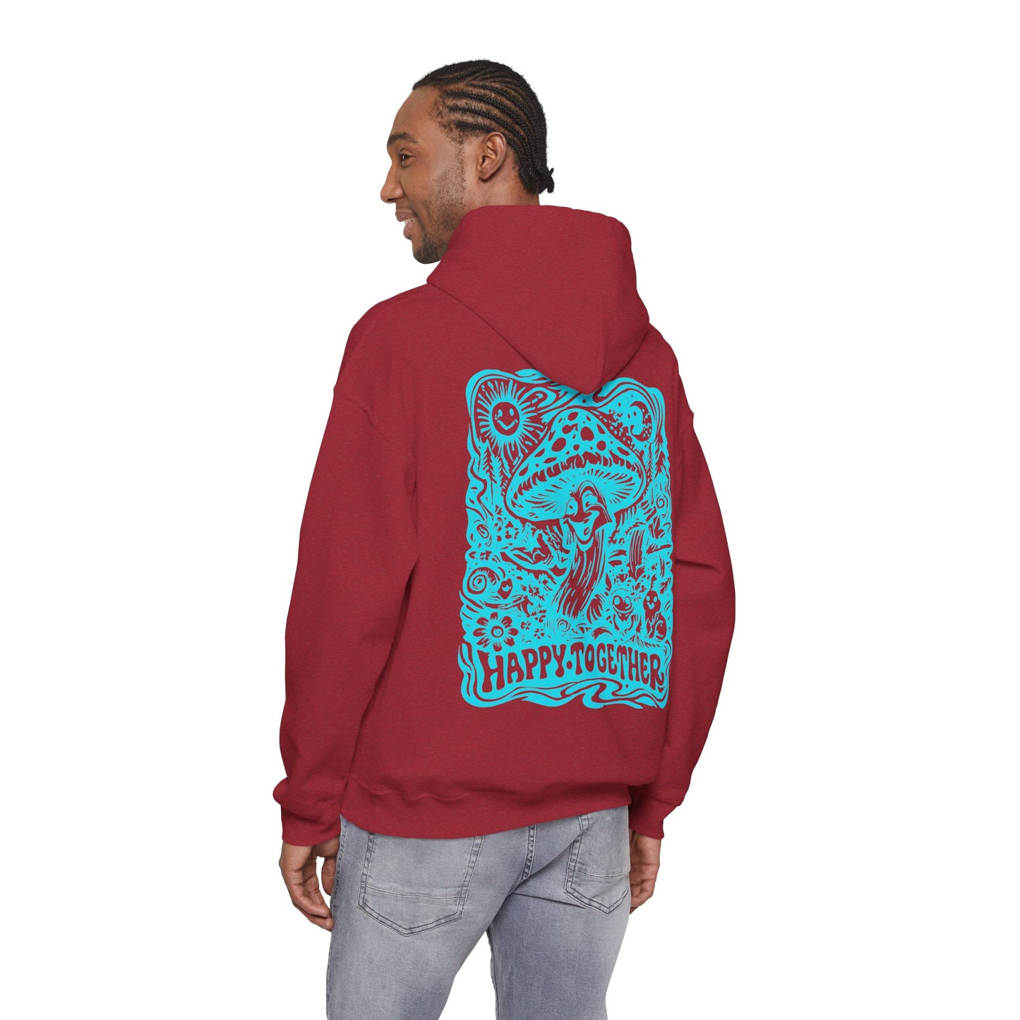Happy Together Mushroom Hoodie — Kwalatee Graphic Pullover