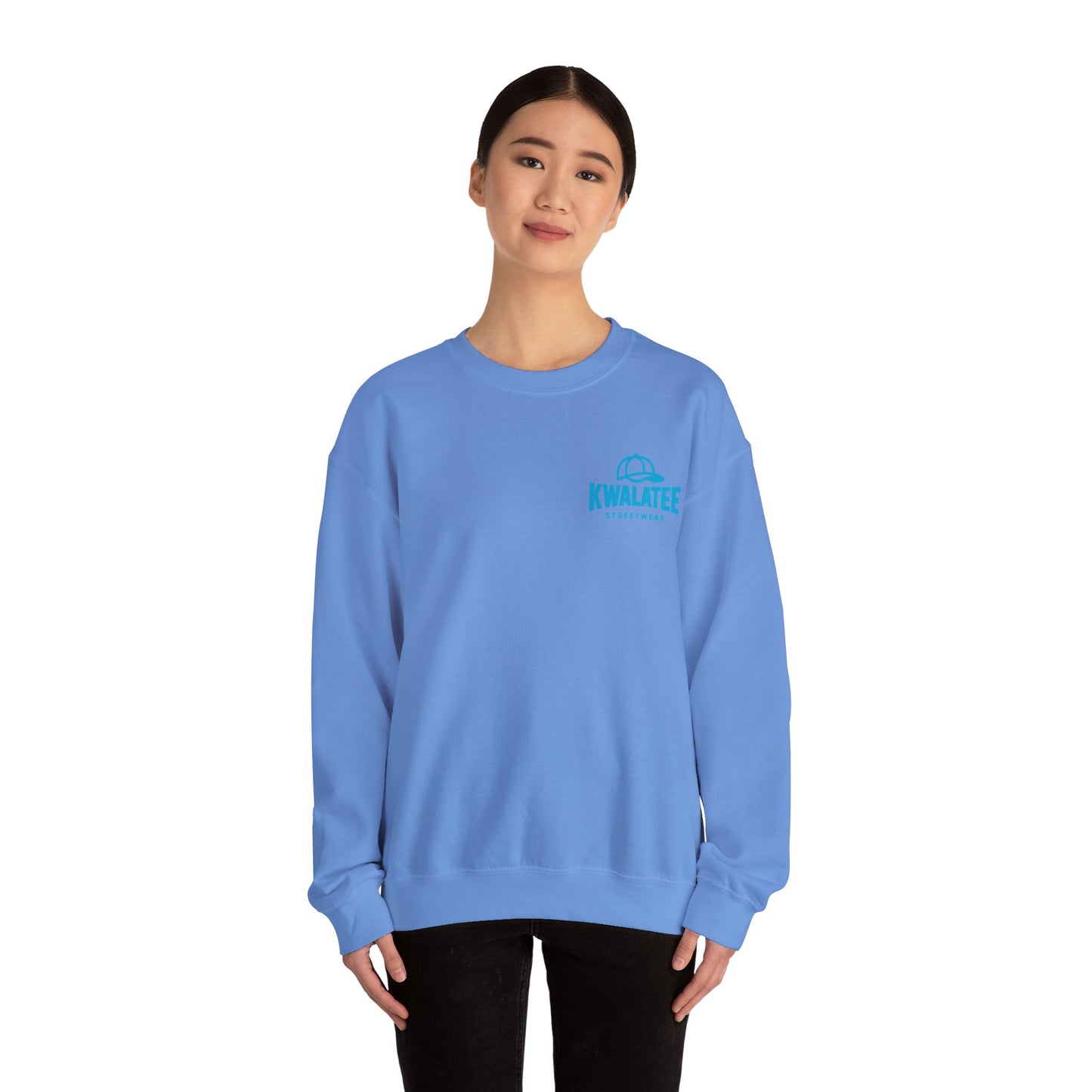 Crewneck Sweatshirt — My Life My Game My Rules Graffiti Design