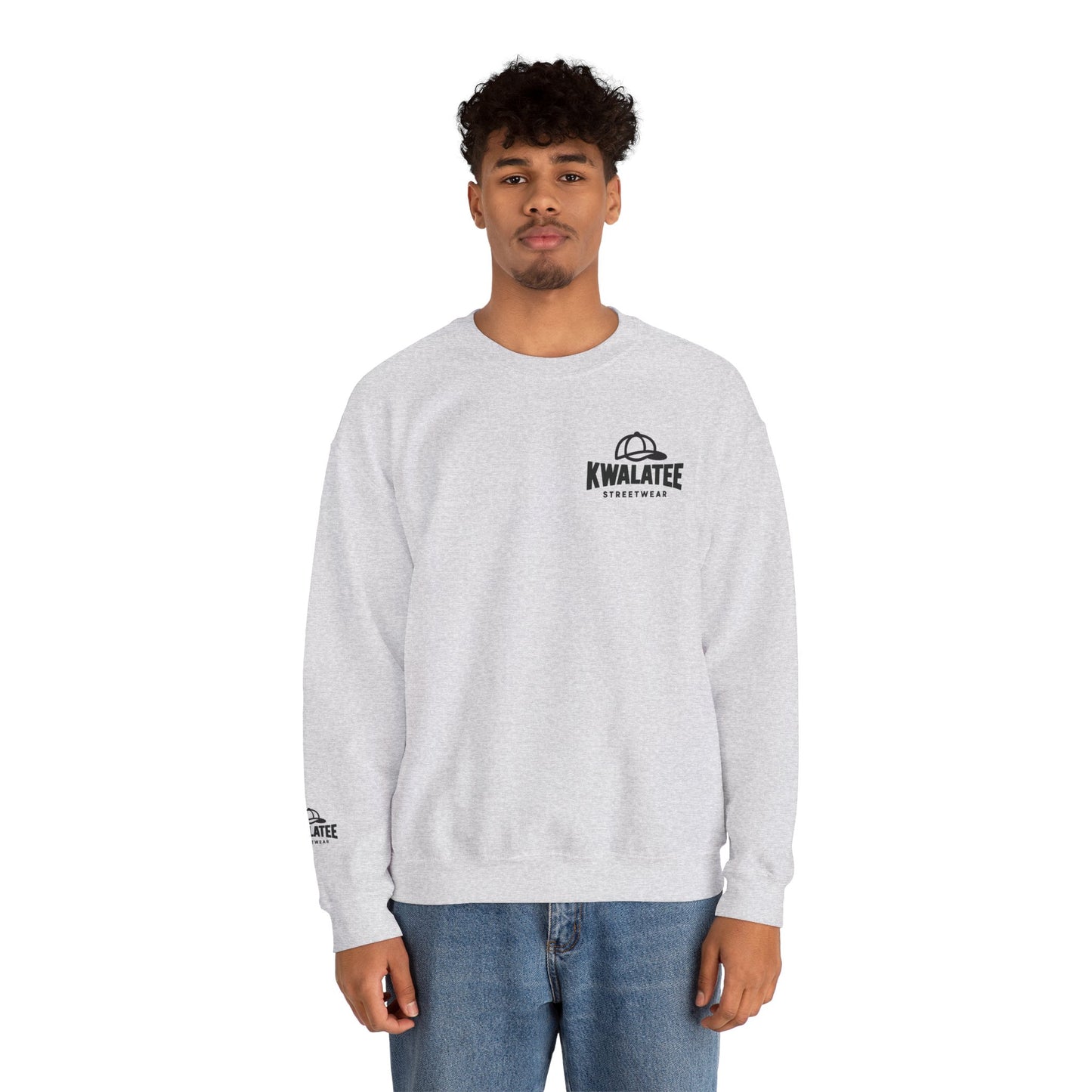 Kwalatee Branded Logo Crewneck Sweatshirt