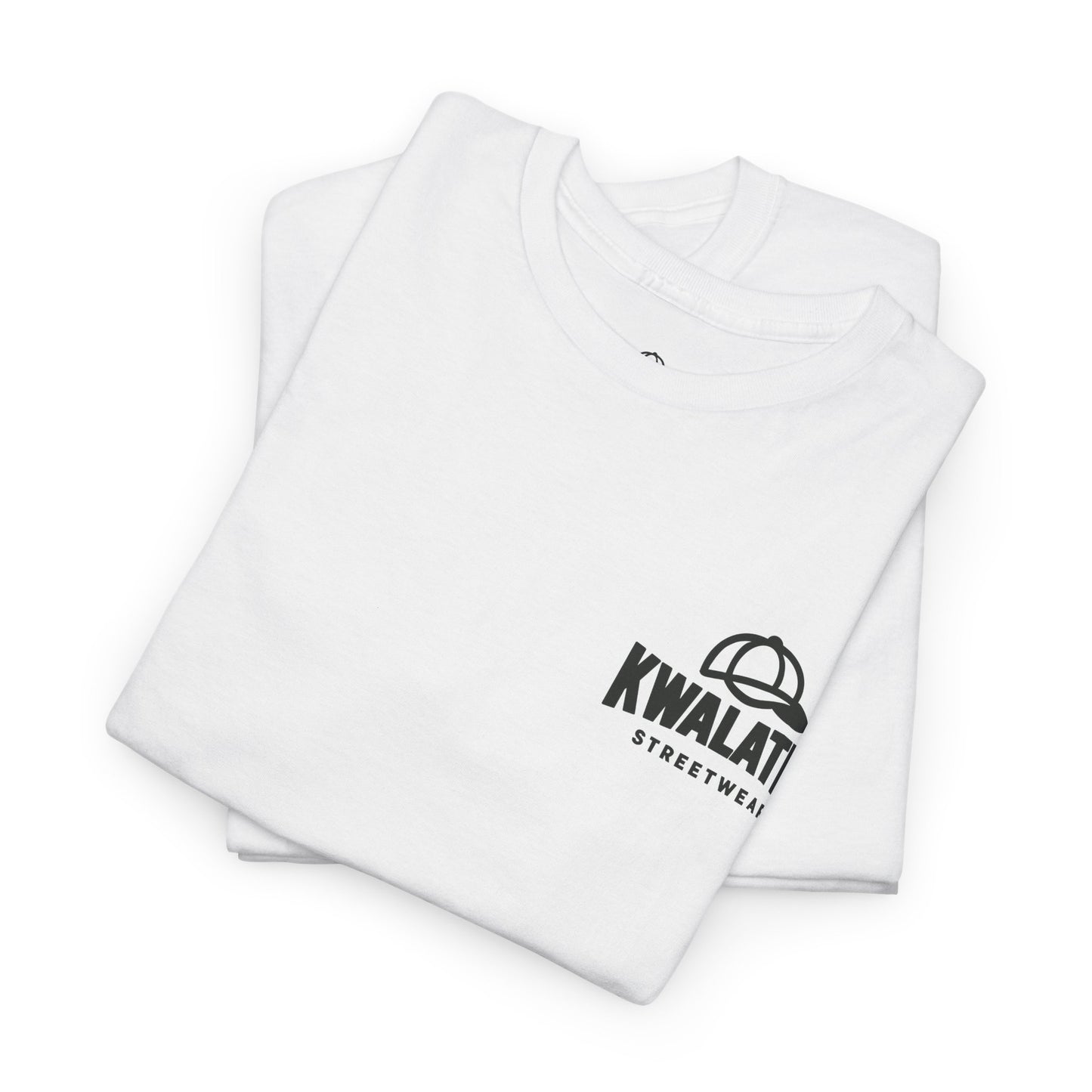 Mandala eye Graphic Tee — Kwalatee® Chest Logo & Ornamental Back Print