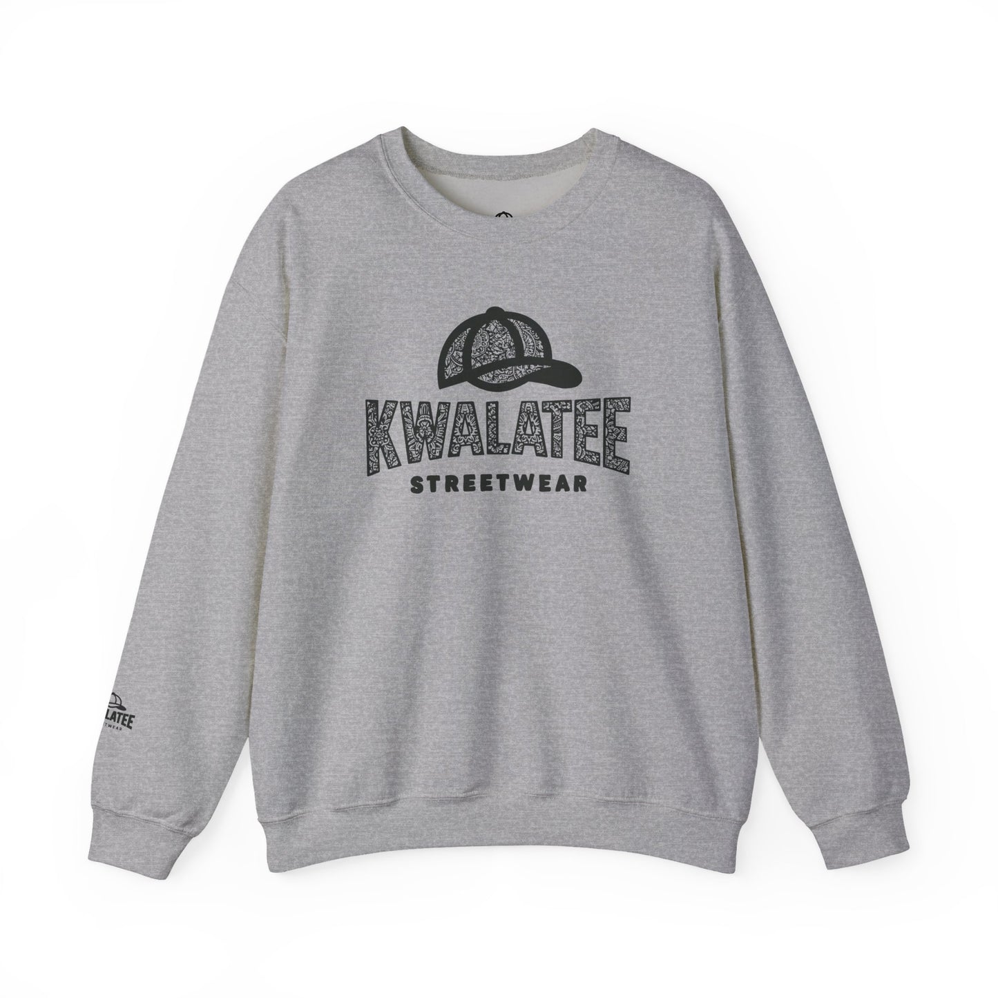 Kwalatee Streetwear Crewneck Sweatshirt — Mandala Logo